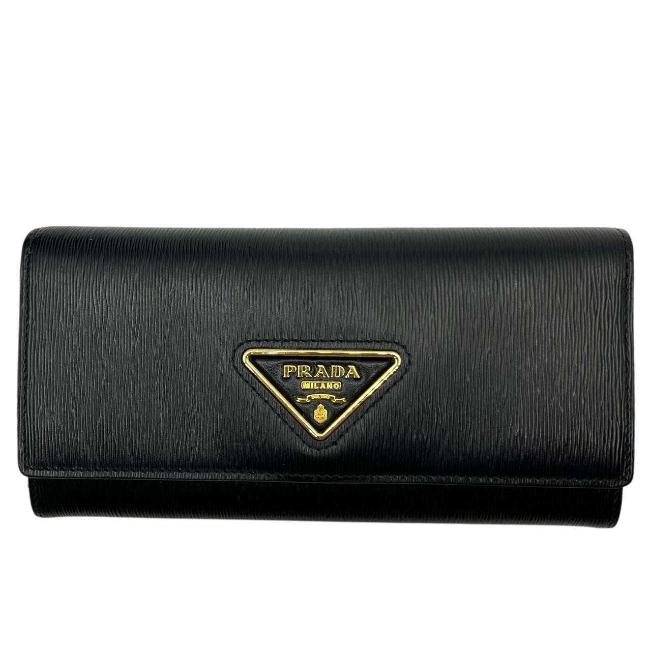 PRADA(プラダ) 2CNO VITELLO MOVE MOVE TR レザー 長財布 1MH132  