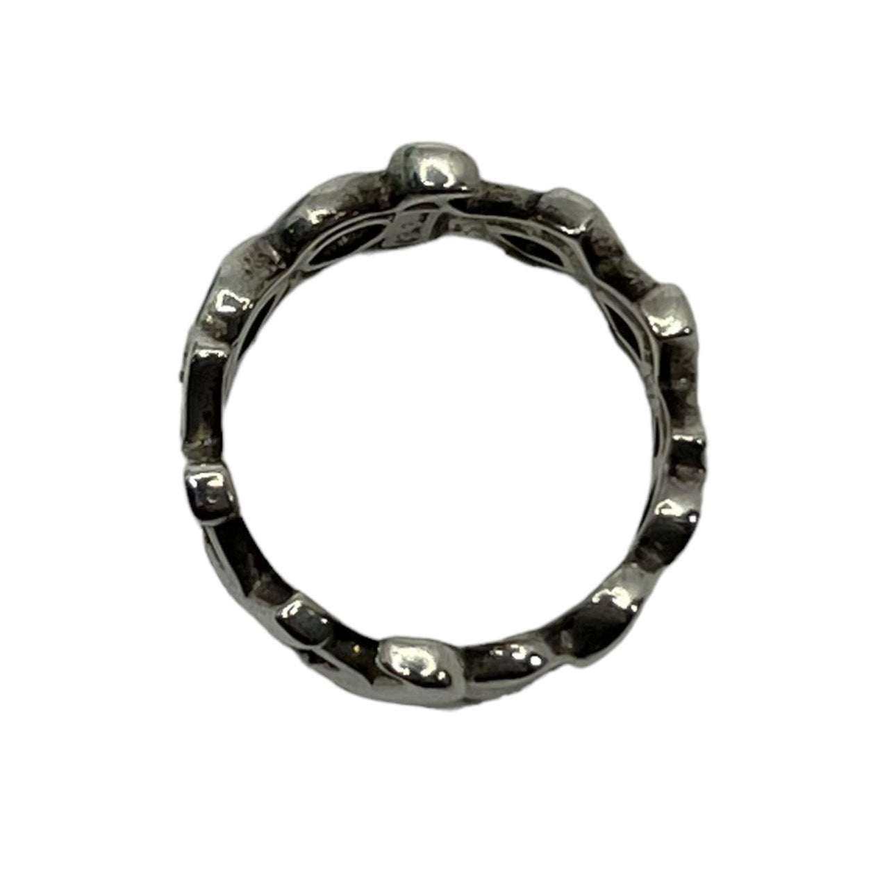 TIFFANY & CO.(ティファニー) Paloma Picasso Love & Kiss Ring パロマ・ピカソ ラブ&キス リング 9号 シルバー silver925