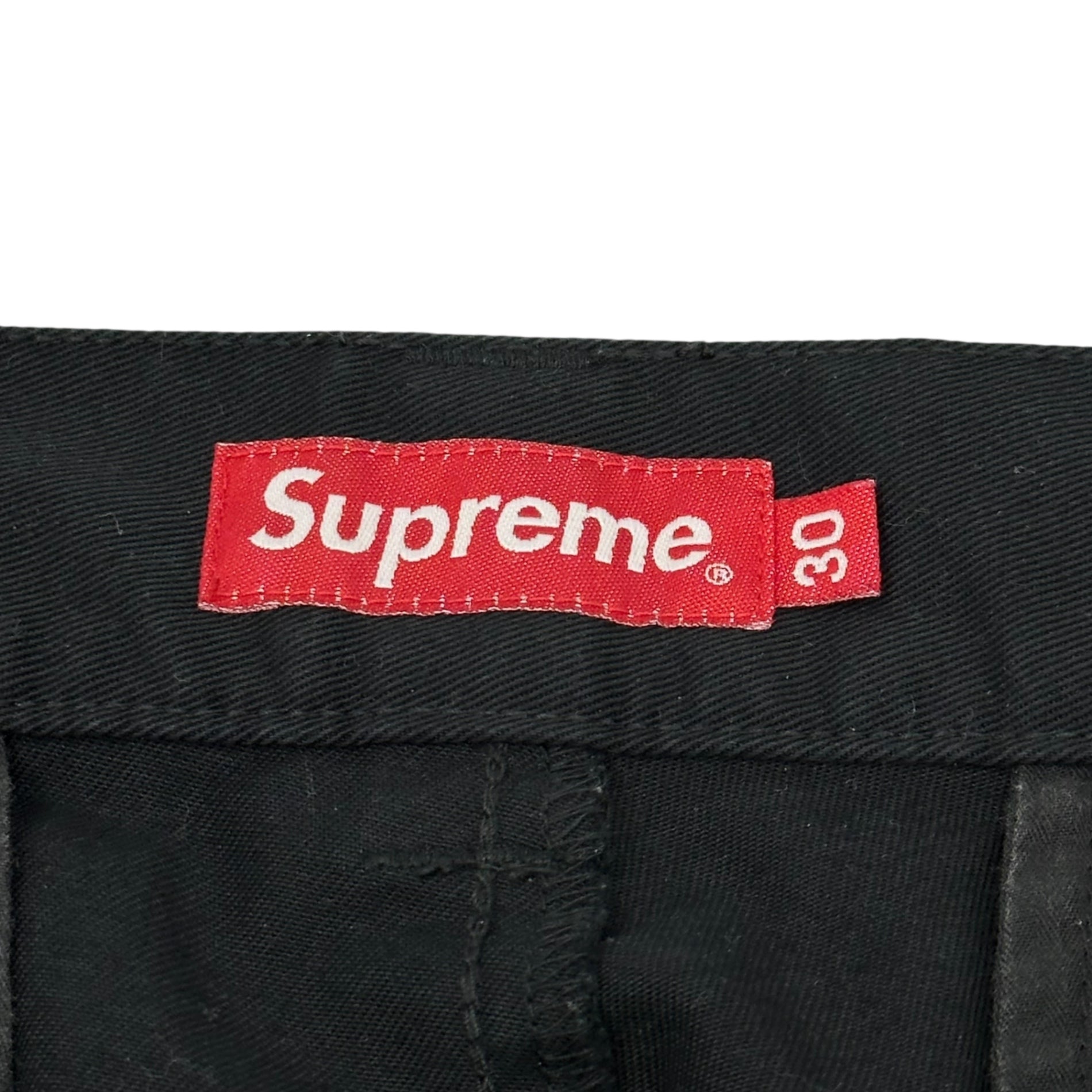 SUPREME×ANTIHERO(シュプリーム×アンタイヒーロー) 22SS Work Pant 総 ロゴ プリント ワーク パンツ 30 ブラック ストレート