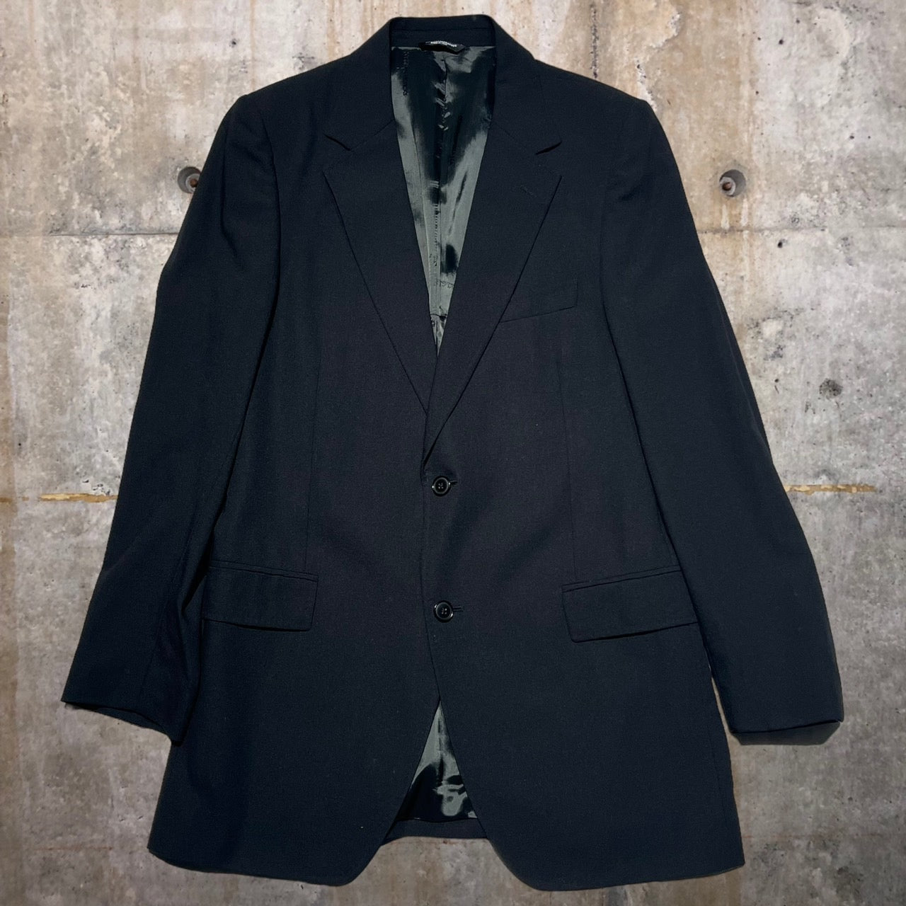 DOLCE&GABBANA(ドルチェ&ガッバーナドルガバ) セットアップジャケット 54(XXLサイズ程度) ブラック