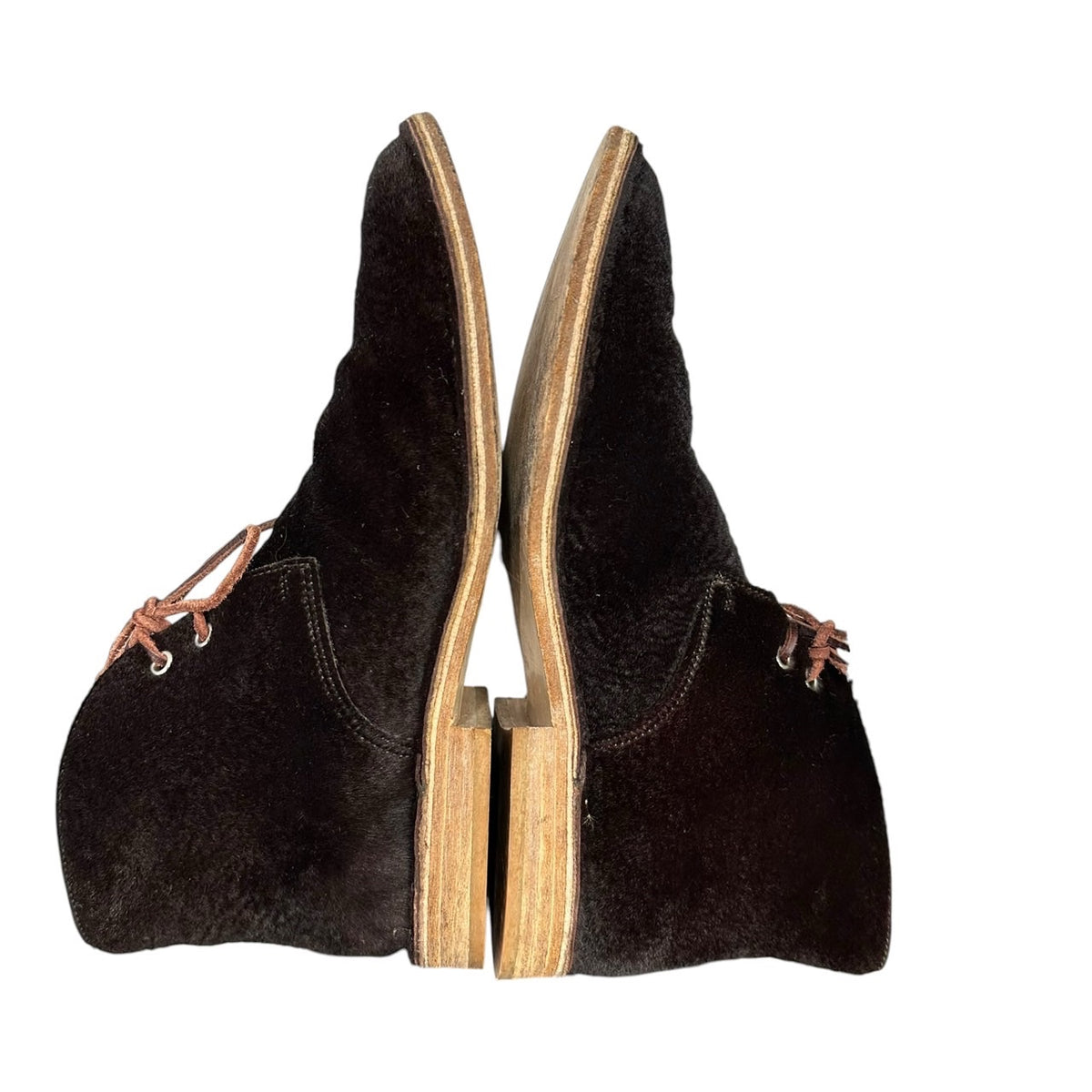 tricot COMME des GARCONS(トリココムデギャルソン) Lace-up chukka boots レースアップ チャッカブーツ 24.5cm ダークブラウン