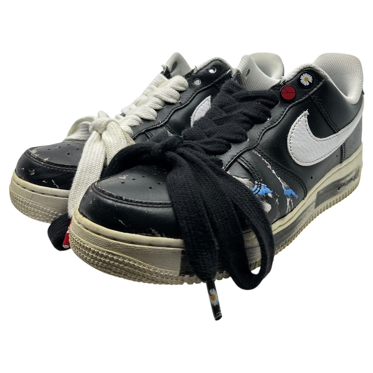 NIKE×peaceminusone(ナイキ×ピースマイナスワン) Air Force 1 Low Para Noise "Black" G-DRAGON エアフォース 1 パラノイズ AQ3692-001 27cm ブラック 箱付 コラボ