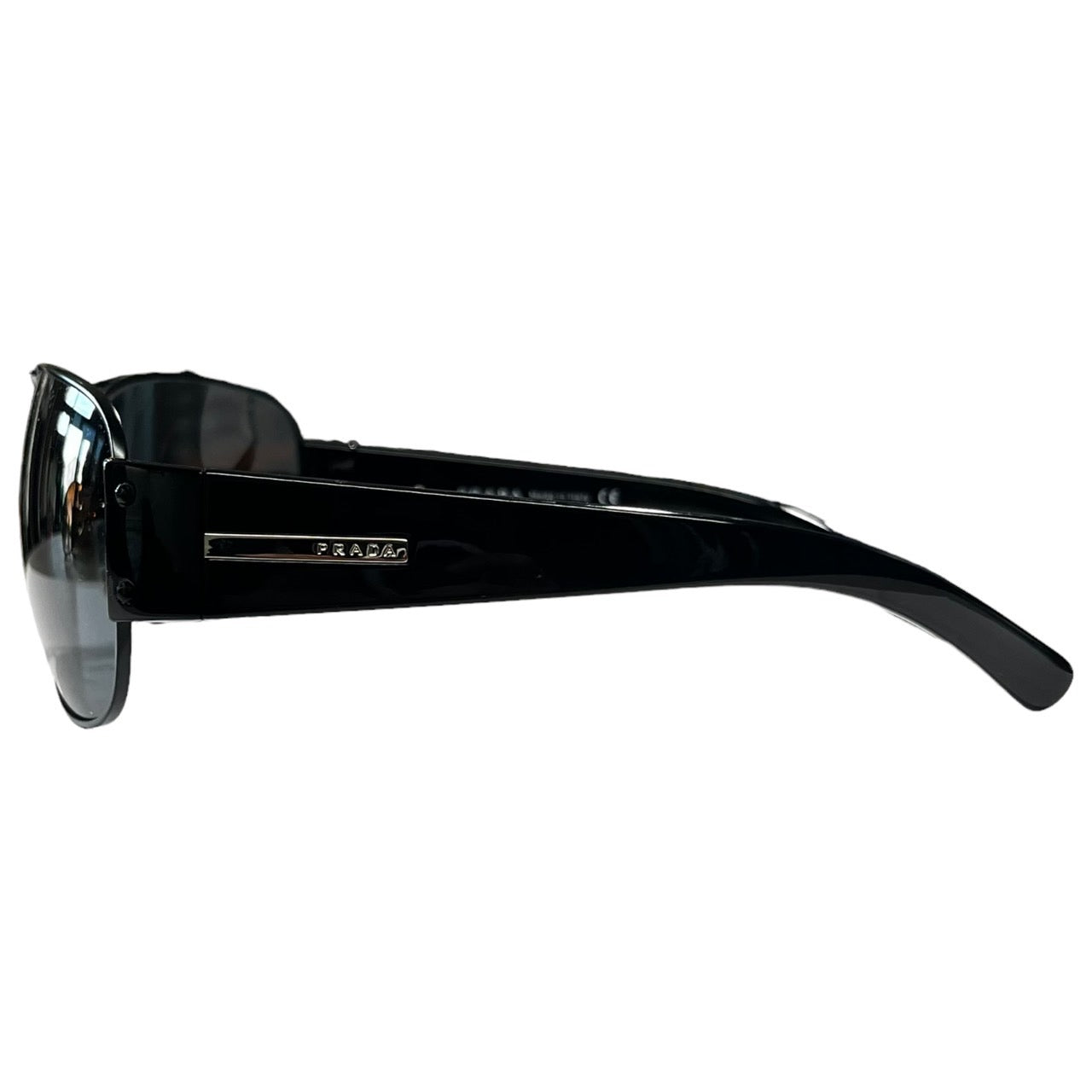 PRADA SPORT(プラダスポーツ) ティアドロップ/ダブルブリッジサングラス/メガネ SPR52G 64□14-125 ブラック