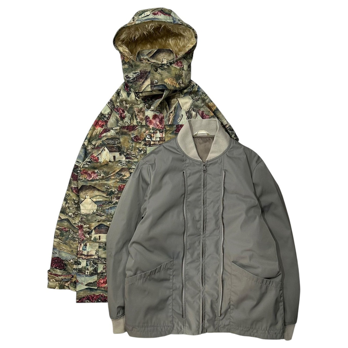 PAUL SMITH COLLECTION(ポールスミスコレクション) 3Way Down hooded coat ダウン フーデット コート PC-W134512 L 絵画シリーズ