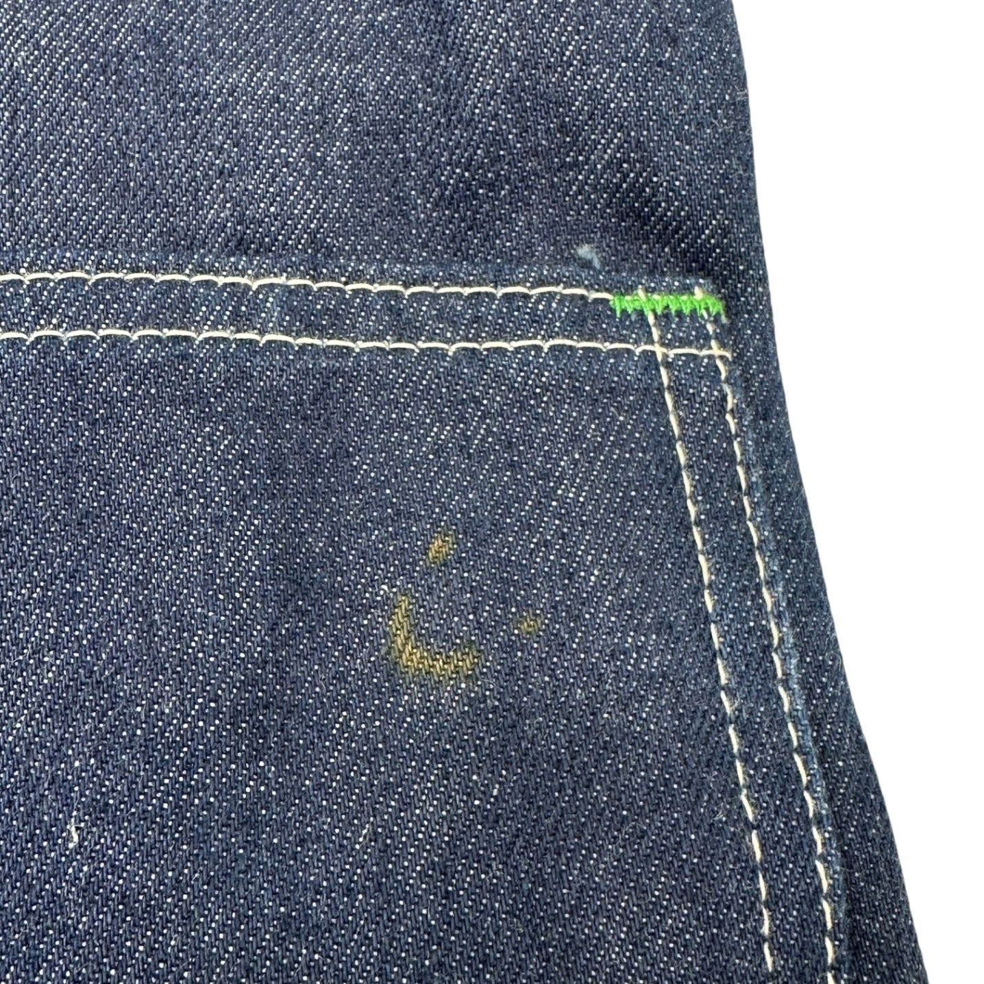 TUFNUT(タフナット) 50's~60's Vintage denim overalls ヴィンテージ デニム オーバーオール 1008.41 W32 L33 インディゴ 50年代~60年代 デッドストック