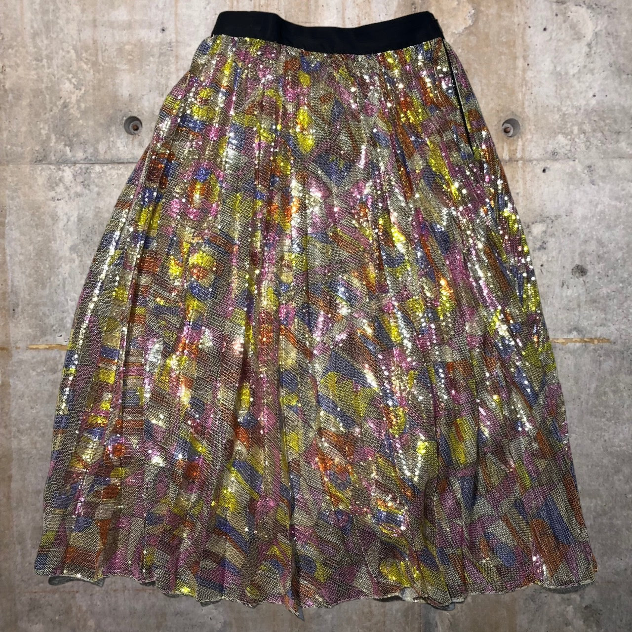 EMILIO PUCCI(エミリオプッチ) スパンコールスカート 0RRV40-0R747 36(S) ミックス