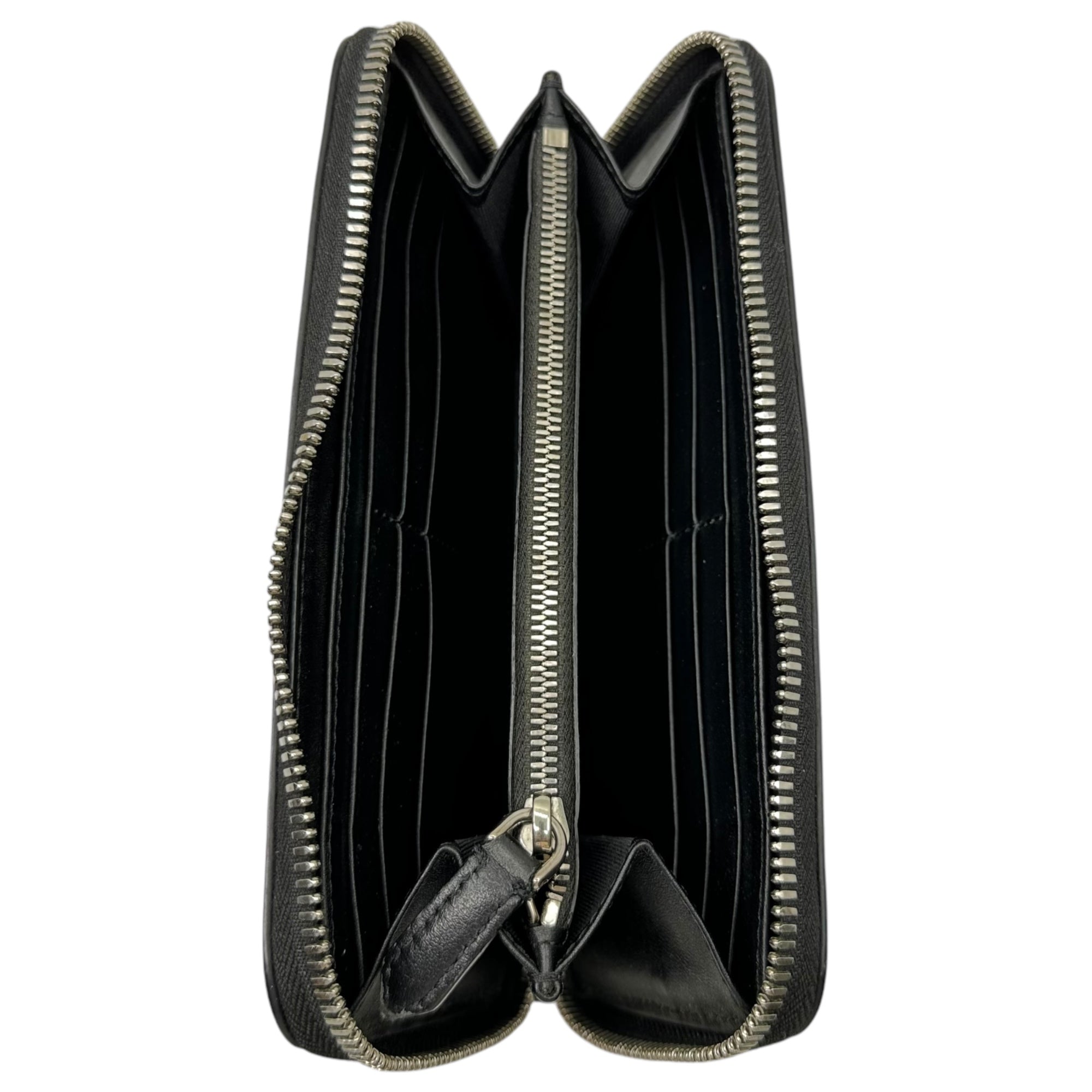 BURBERRY(バーバリー) 18AW Graffiti Nova Check Round Zip Wallet グラフィティ ノヴァ チェック ラウンド ジップ ウォレット TIVTIT1265 ブラウン×ブルー 長財布