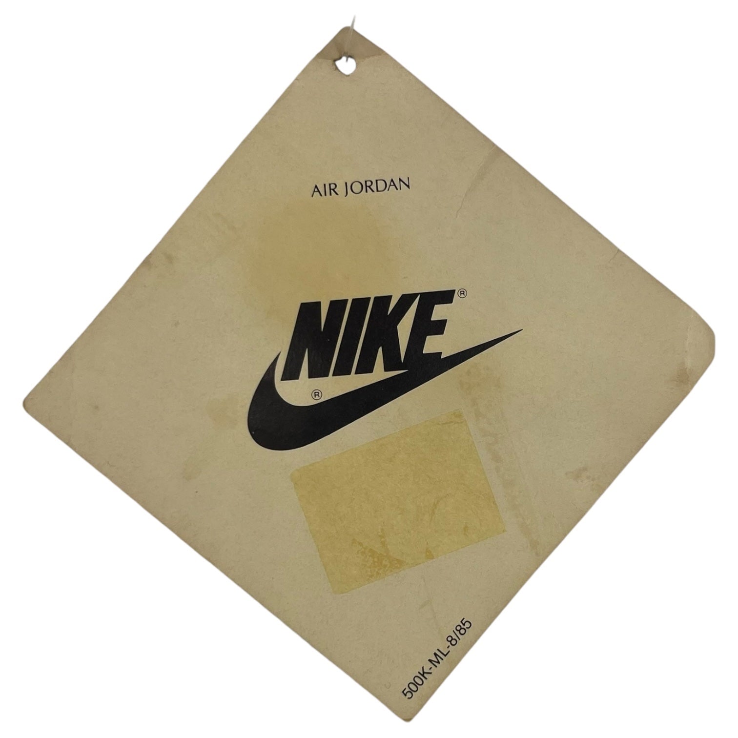 NIKE(ナイキ) 80's AIR JORDAN nylon jumpsuit ジョーダン ナイロン ジャンプスーツ 500KML-8/85 M ブラック×レッド 80年代 紺タグ ヴィンテージ デッドストック USA製 ブルズ マイケル ジョーダン