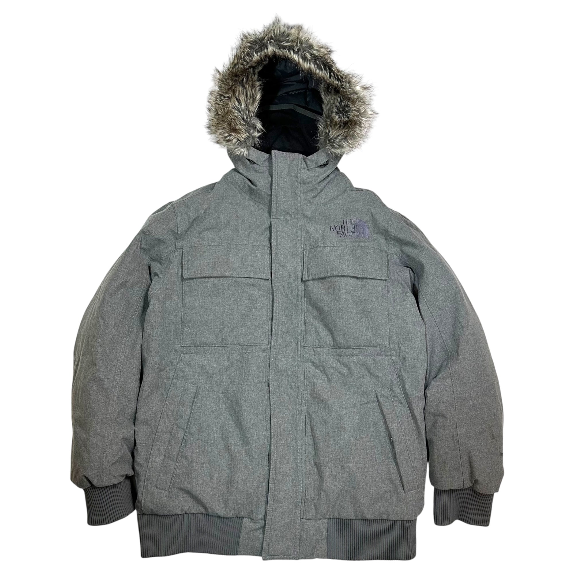 THE NORTH FACE(ノースフェイス) HYVENT Gotham Jacket ゴッサム ジャケット ダウン ND51505Z L グレー ファー フード