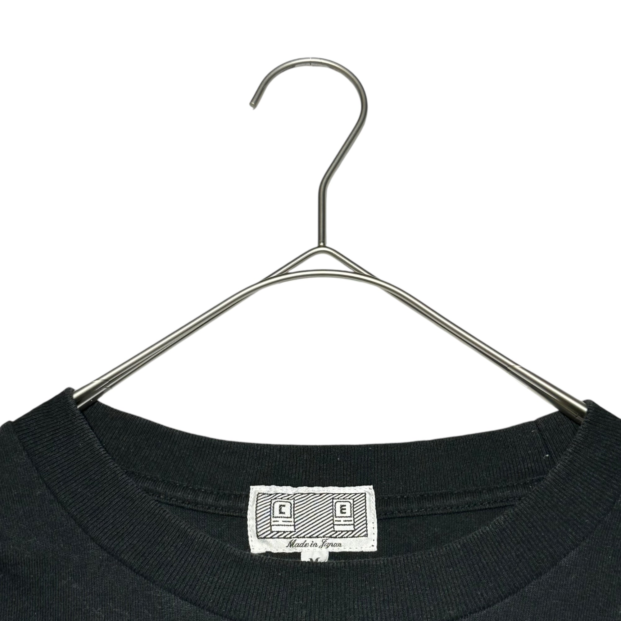 C.E(シーイー) SHADOW GREEN T グラフィック Tシャツ CES12T08 M ブラック×ブルー