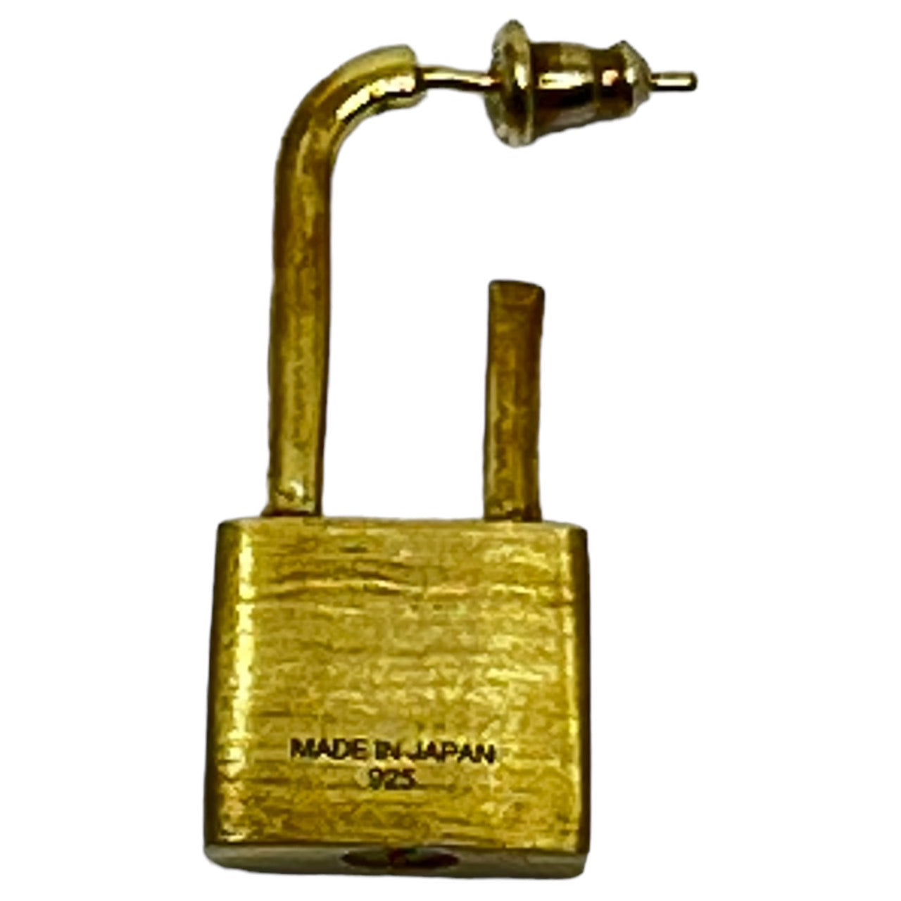 AMBUSH(アンブッシュ) SMALL PADLOCK EARRING/パドロックピアス/鍵 ゴールド シルバー925/silver925