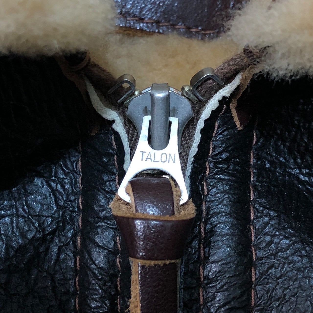 THE FEW(ザフュー) TYPE B-6 フライト ジャケット ムートン レザー 42-12746-P 42R(XL程度) ブラック The few Highlander