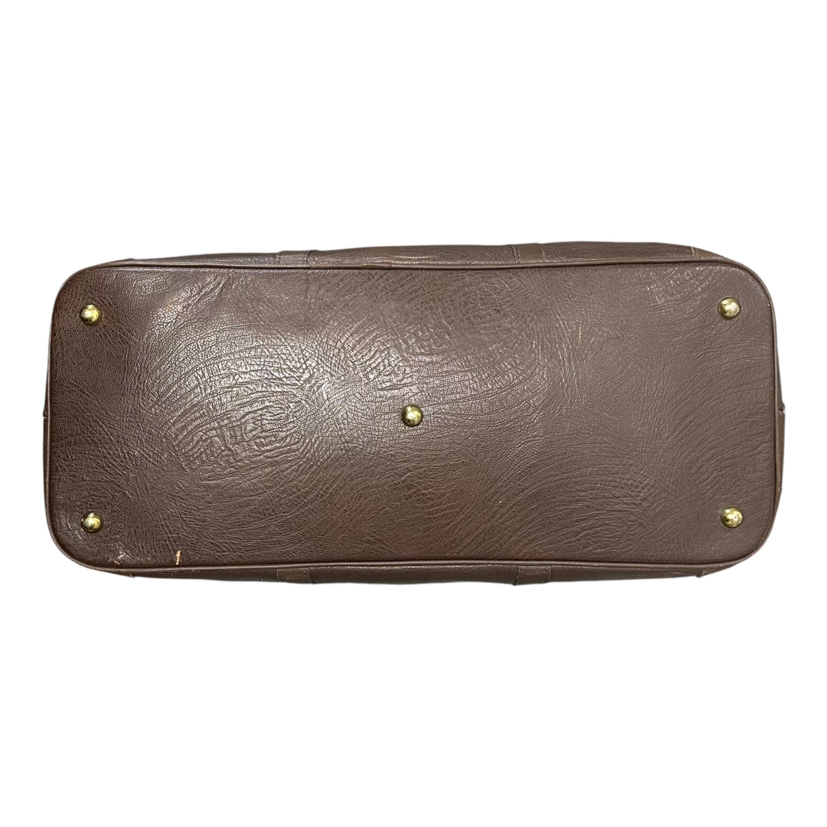 tricot COMME des GARCONS(トリココムデギャルソン) 1980's All-Leather Big Boston Bag オール レザー ビッグ ボストン バッグ FREE ブラウン 80s アーカイブ