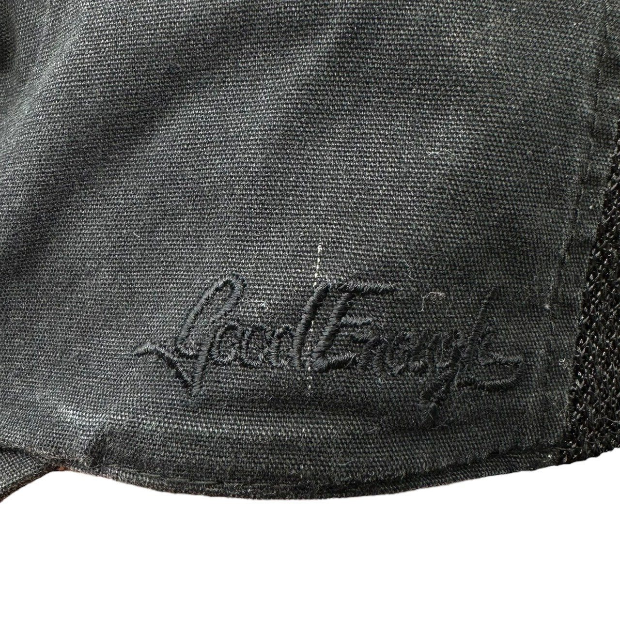 MORE ABOUT LESS(モアアバウトレス) Circle Star Embroidery 6 Panel Cap サークル スター 刺繍 6パネル キャップ ブラック 藤原ヒロシ創設ブランド
