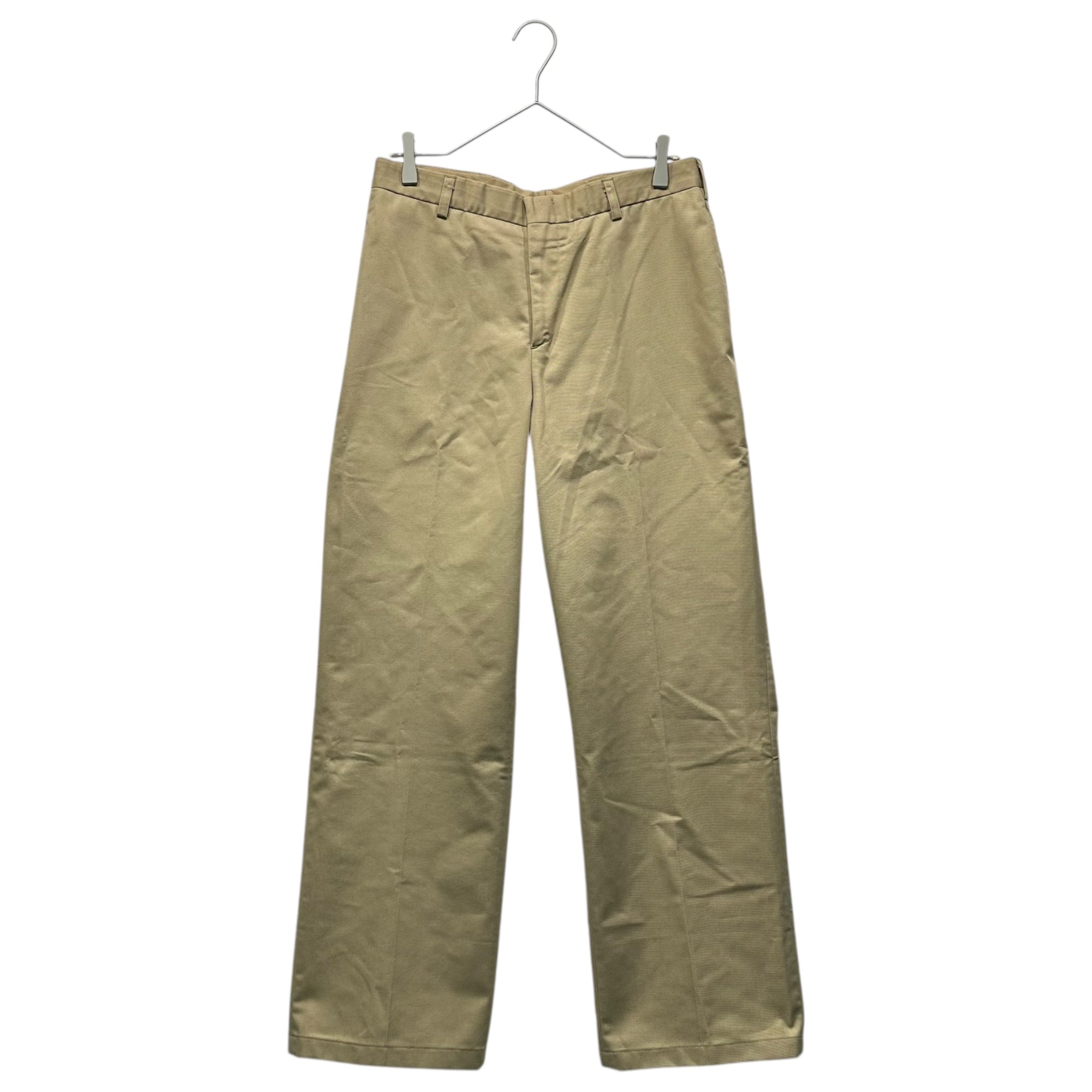 CREIGHTON(クレイトン) 65/35 U.S. NAVY Chino Trousers チノ トラウザー 33L ベージュ パンツ スラックス USA製