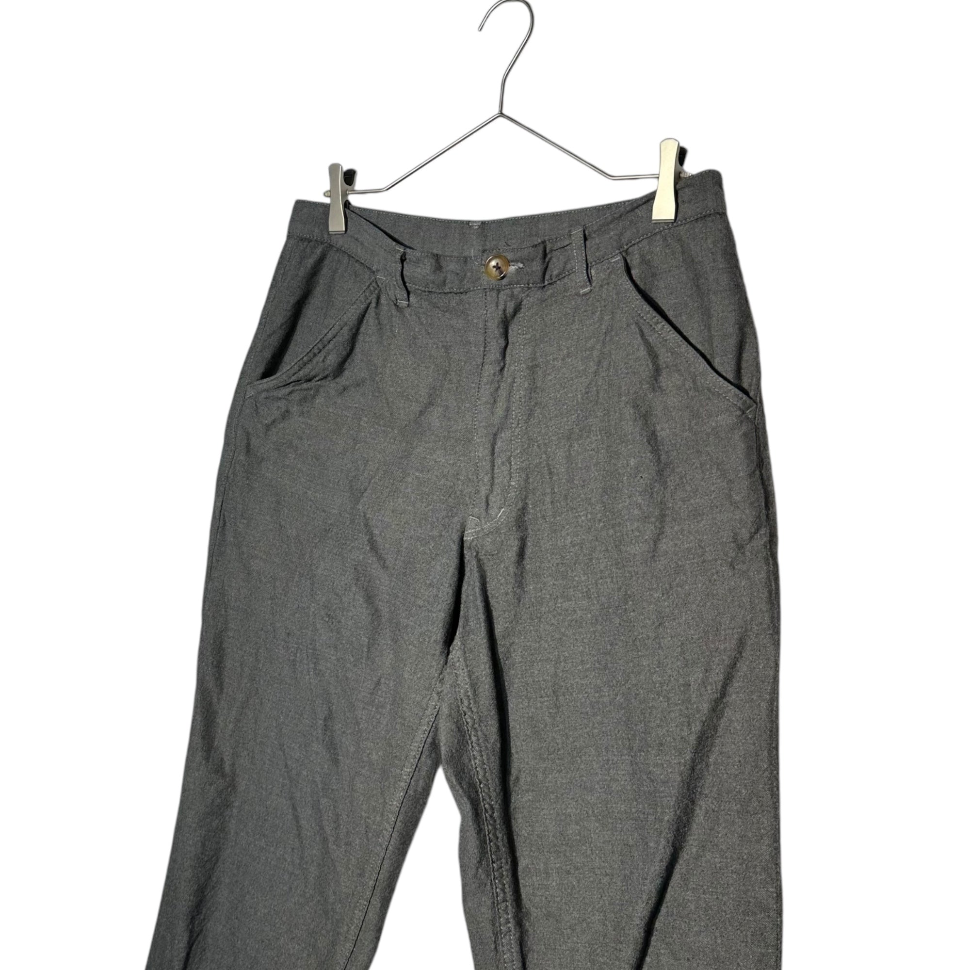 COMME des GARCONS HOMME PLUS(コムデギャルソンオムプリュス) 07SS Golden boy期 Cropped Slacks ゴールデンボーイ期 クロップド スラックス パンツ PS-P026 M グレー AD2006