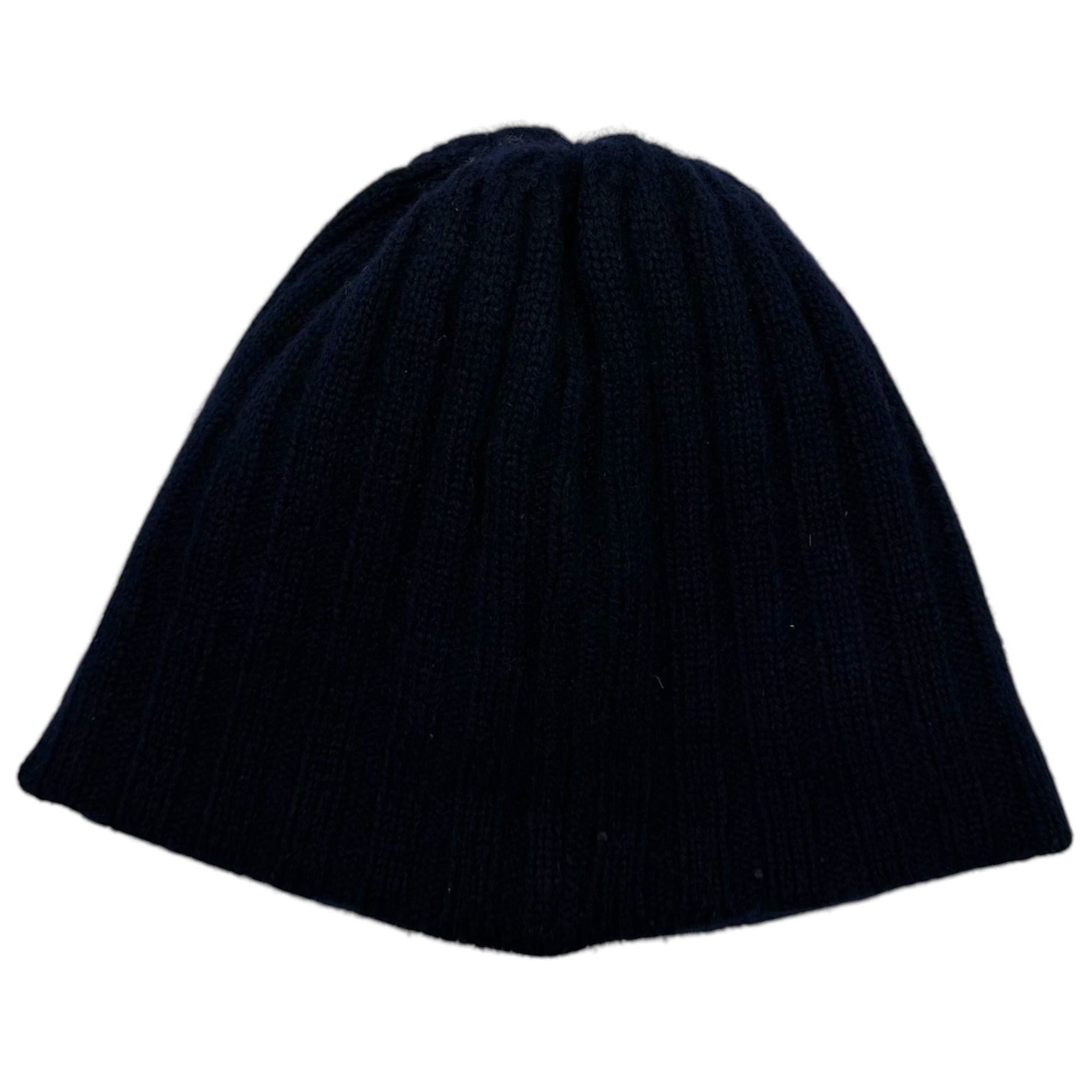 CA4LA(カシラ) 100% Cashmere Beanie カシミア 100% ビーニー ネイビー ニット帽