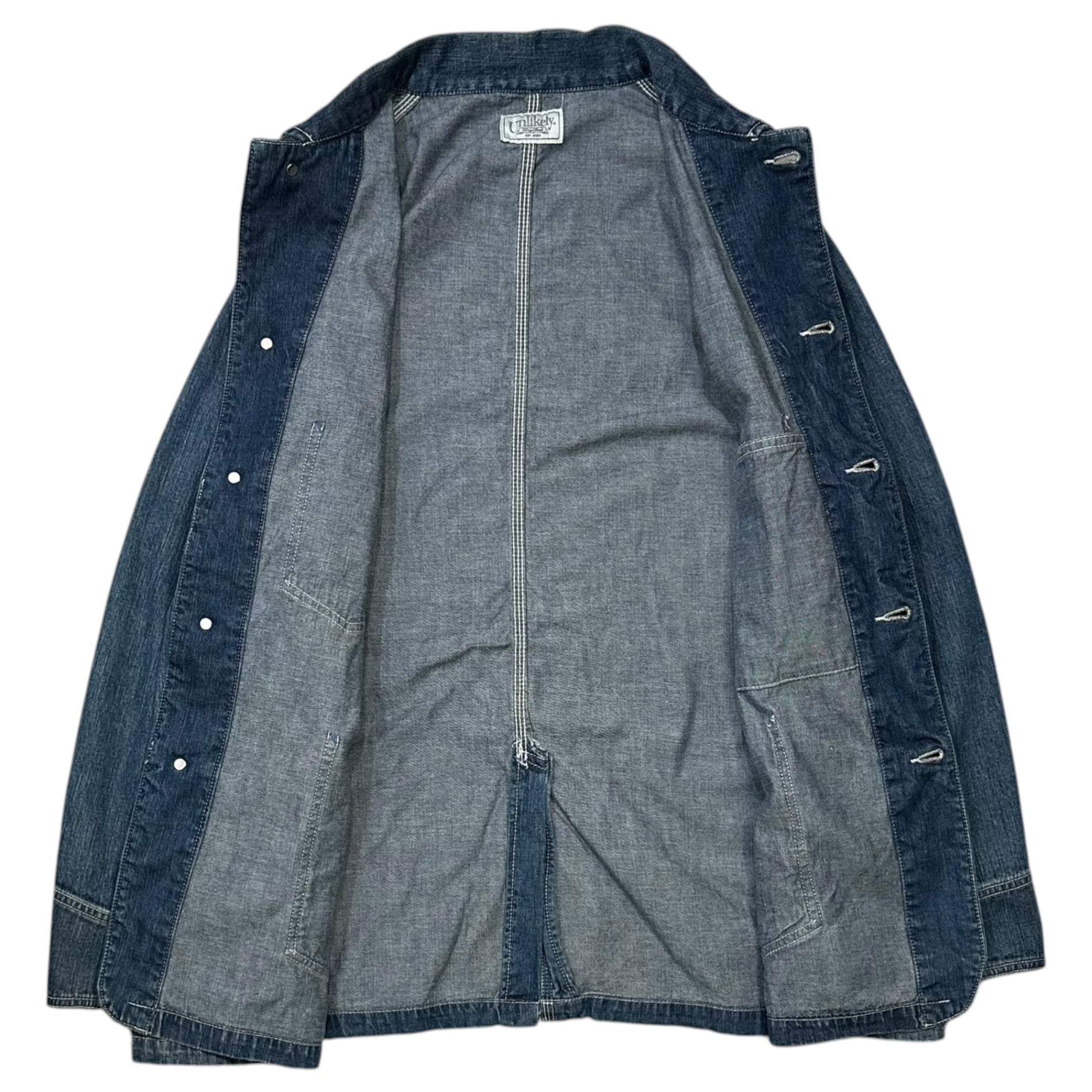 Unlikely(アンライクリー) 24AW City Chore Jacket シティ チョア ジャケット デニム カバーオール U24F-18-0009 M インディゴ