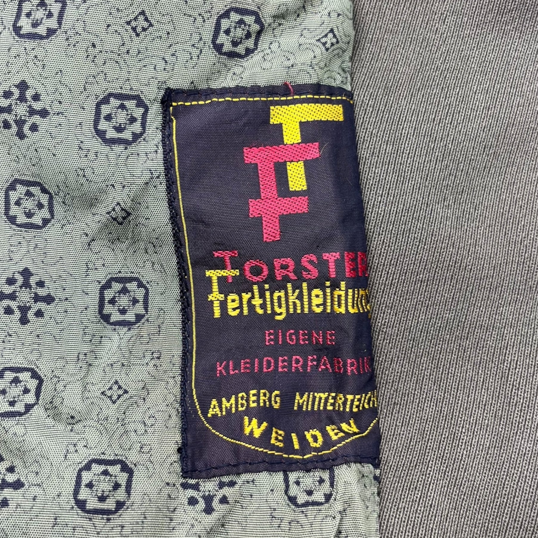 VINTAGE(ヴィンテージ) 70~80's Bone button collarless wool jacket 骨ボタン ノーカラー ウール ジャケット TORSTER L程度 カーキ