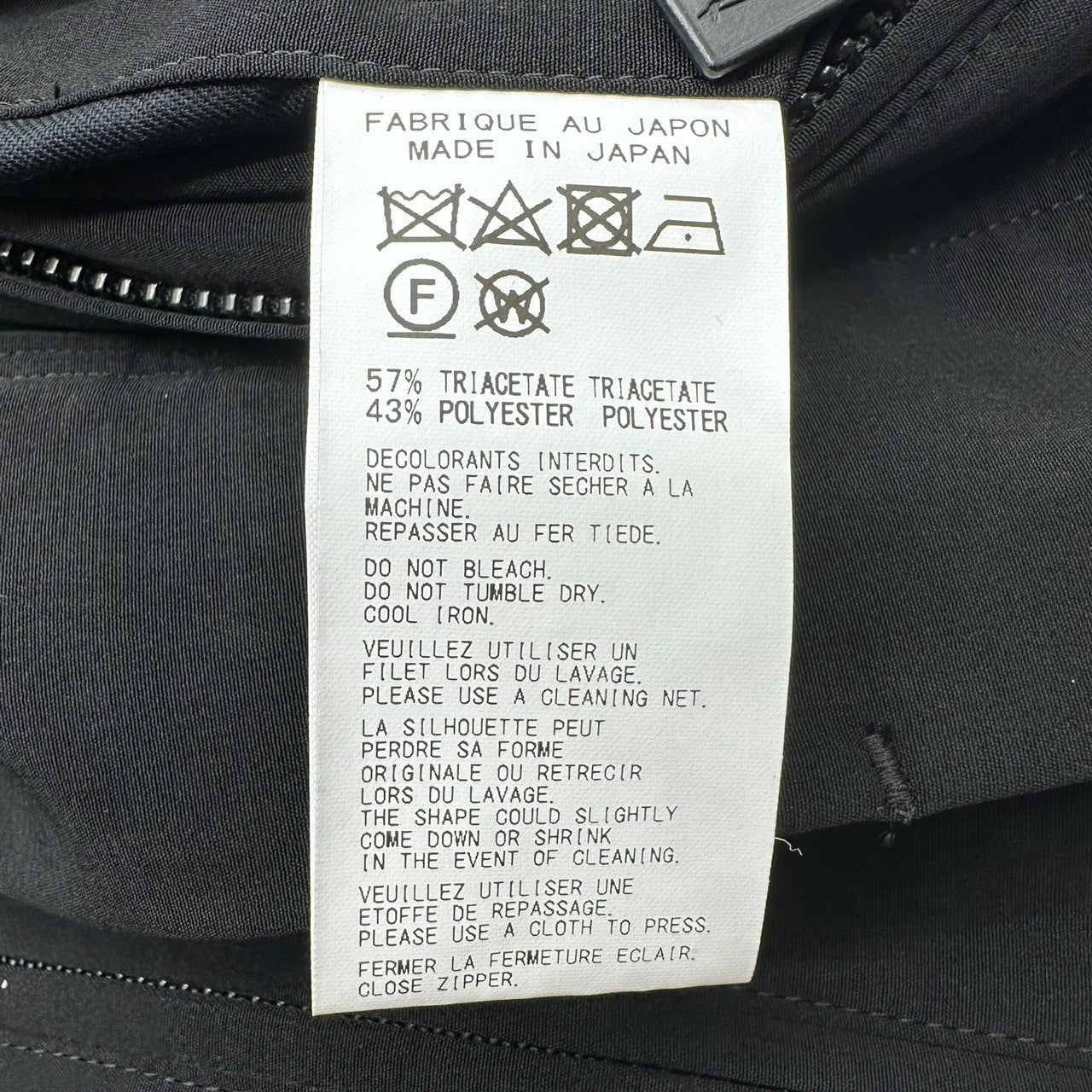 YOHJI YAMAMOTO POUR HOMME(ヨウジヤマモトプールオム) 23SS タキシード シャツ ブルゾン HZ-Y04-500 1(S程度) ブラック