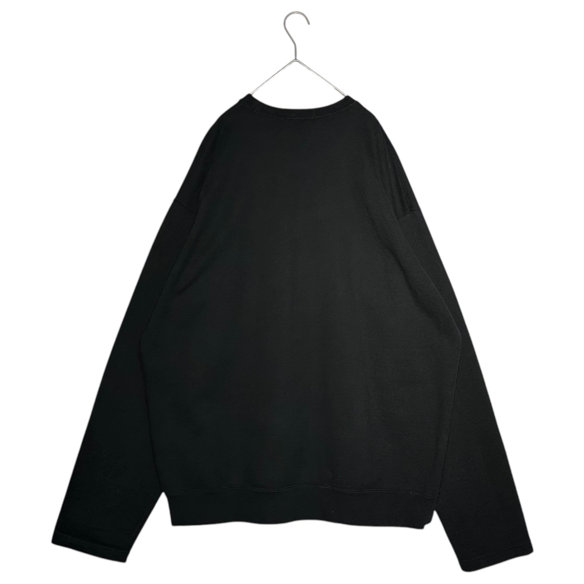Graphpaper × L´ECHOPPE(グラフペーパー × レショップ) Special order big size sweatshirt 別注 ビッグサイズ スウェット GM221-70176L FREE ブラック