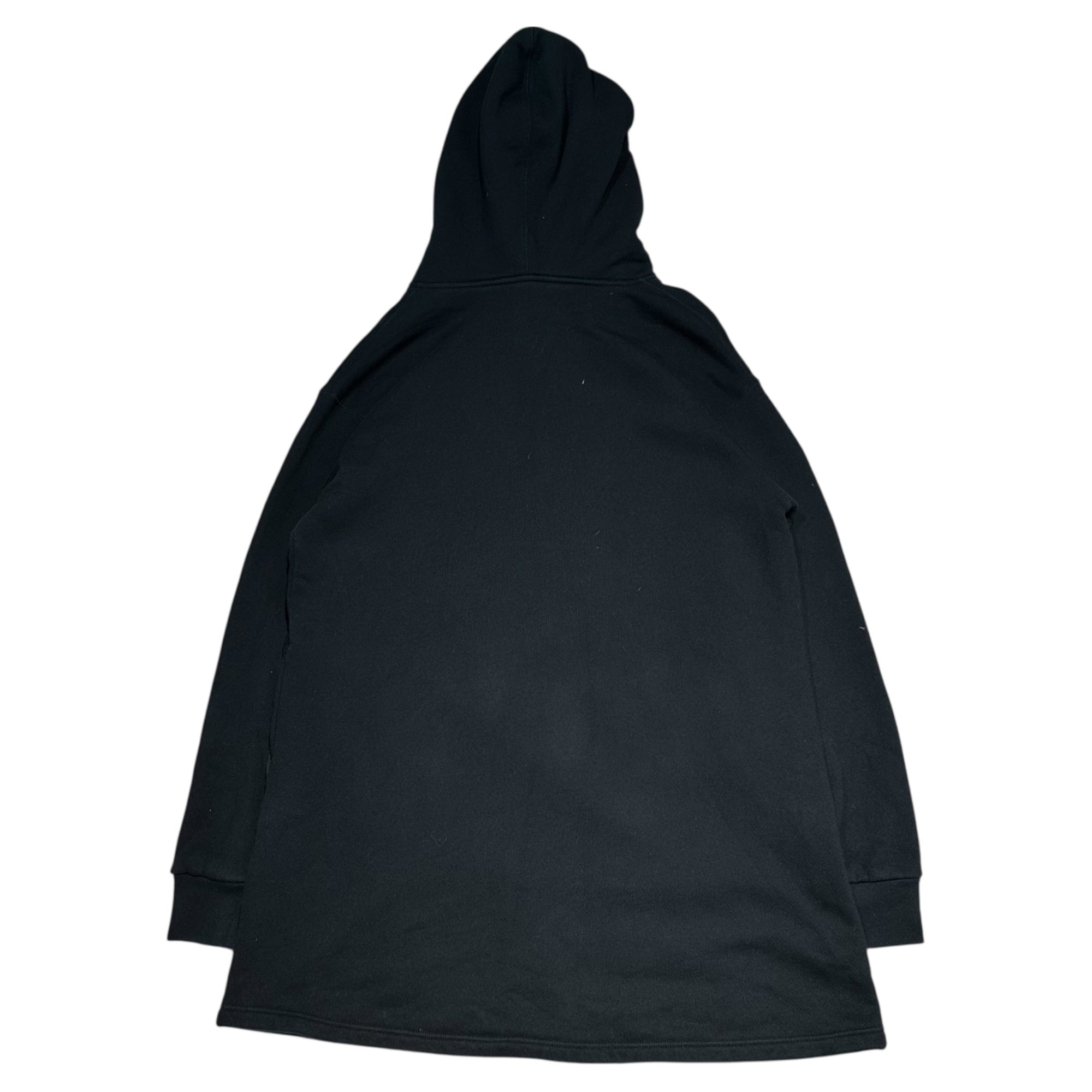 GUCCI(グッチ) Logo Print Pullover Hoodie Dress ロゴ プリント プルオーバー パーカー ワンピース 610144 XJB8V S ブラック