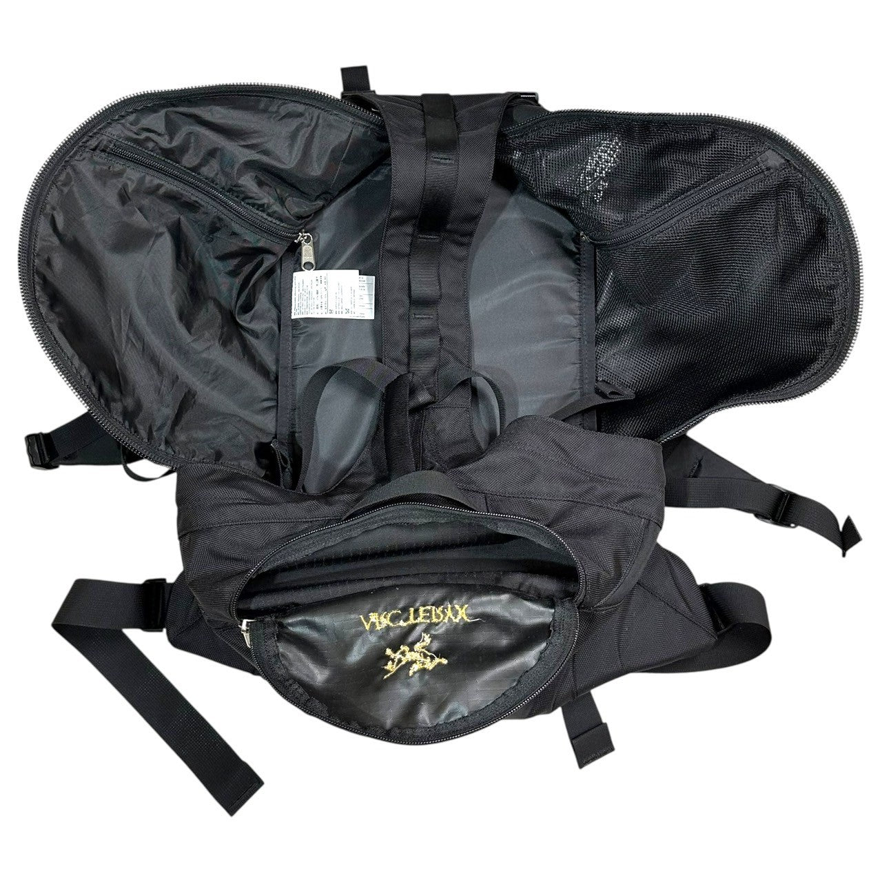 ARC’TERYX × BEAMS(アークテリクス × ビームス) 40th別注 SEBRING BACK PACK 40周年 セブリング バックパック リュック 20078-92090-04/16 ブラック×イエロー 限定品