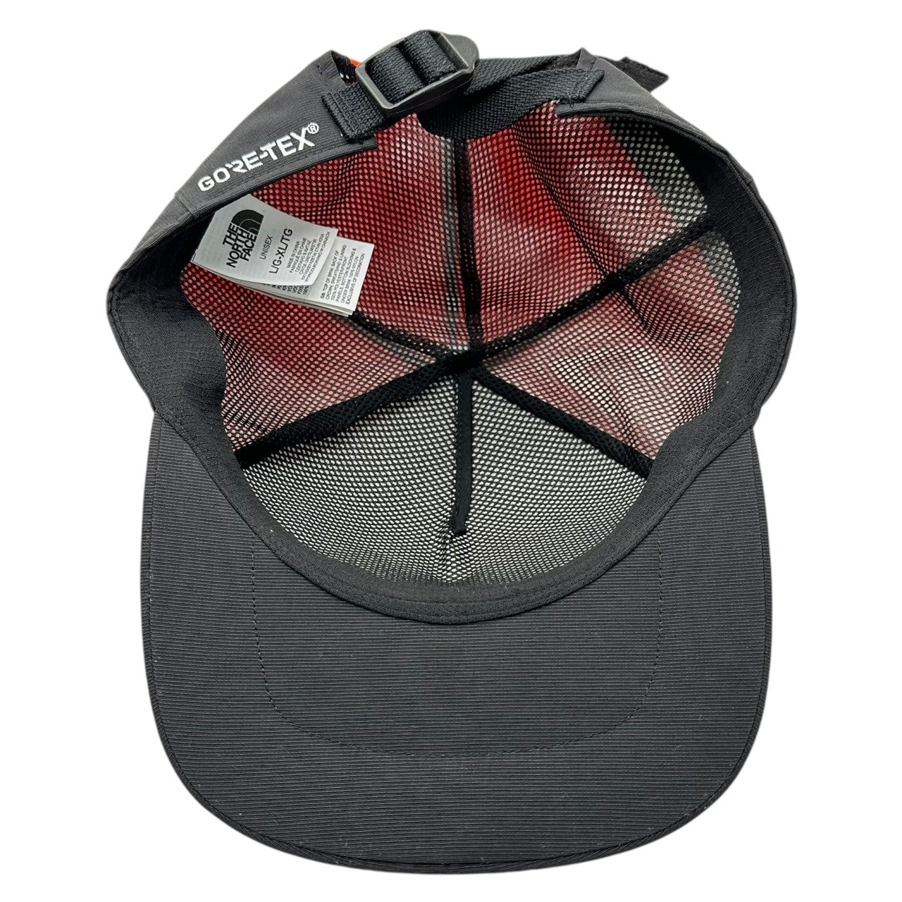 THE NORTH FACE(ノースフェイス) GORE-TEX Mountain Ball Cap ゴアテックス マウンテン ボール キャップ NF0A3FFJ L/G-XL オレンジ×ブラック 帽子