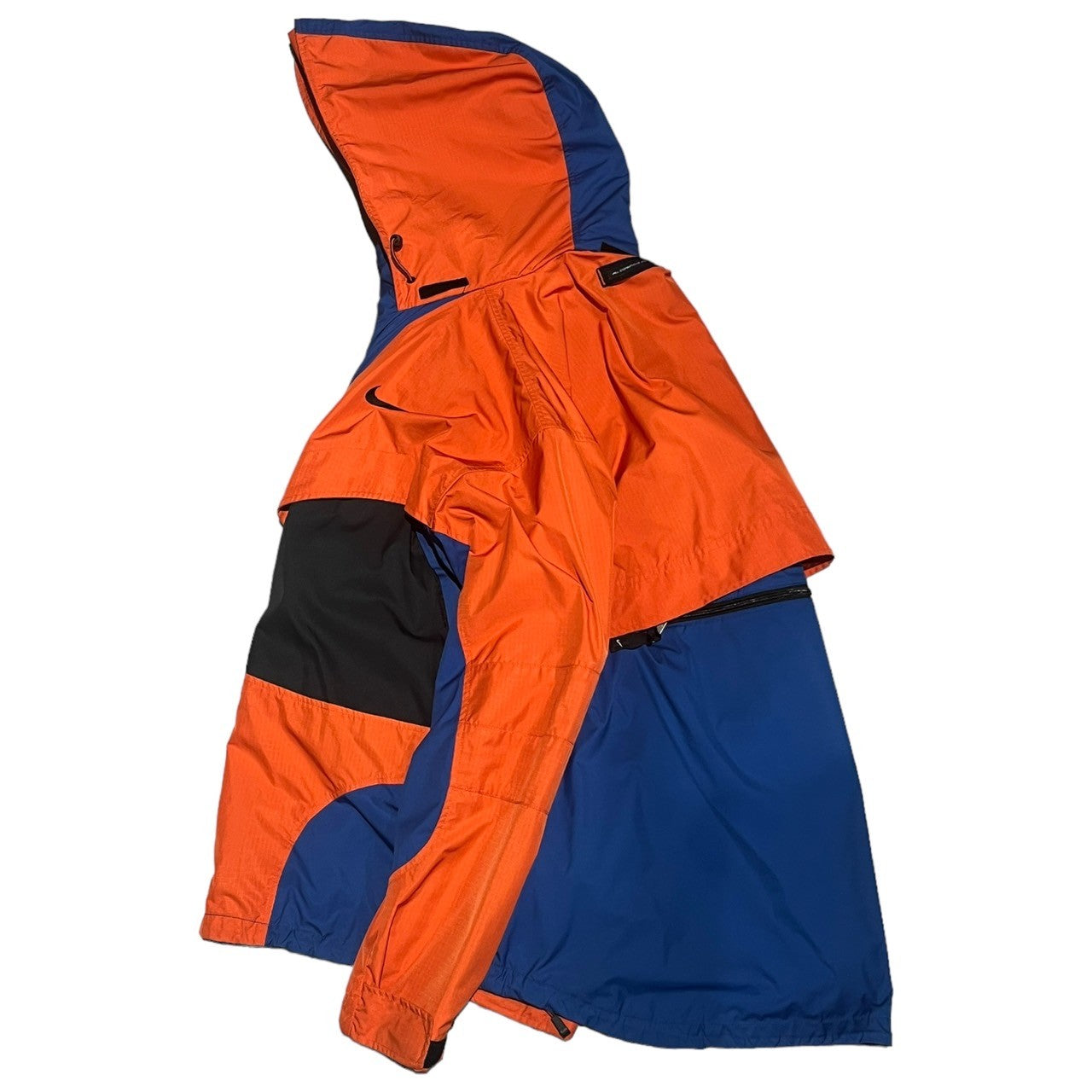 NIKE ACG(ナイキエーシージー) 90's gimmick tech jacket ギミック テック ジャケット マウンテンパーカー ナイロン F7-NAC XL オレンジ×ブルー 90年代