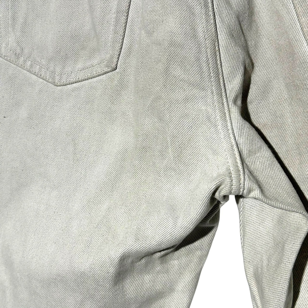 HELMUT LANG(ヘルムートラング) CLASSIC CUT Denim Pants クラシック カット ボタンフライ ストレート デニム パンツ 02-2360700-300-030 W30 ライトグレー リンクセオリージャパンタグ