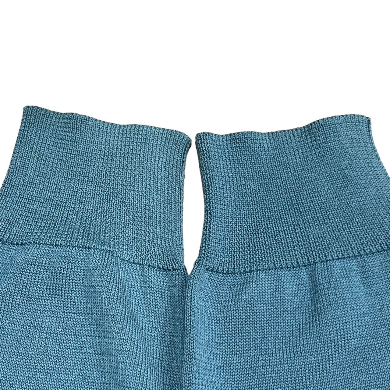 SUNSEA(サンシー) 22SS Can badge KURT's Cardigan カンバッヂ カート ニット カーディガン 22S56 SIZE 3(L) ブルー エルヴィス缶バッヂ