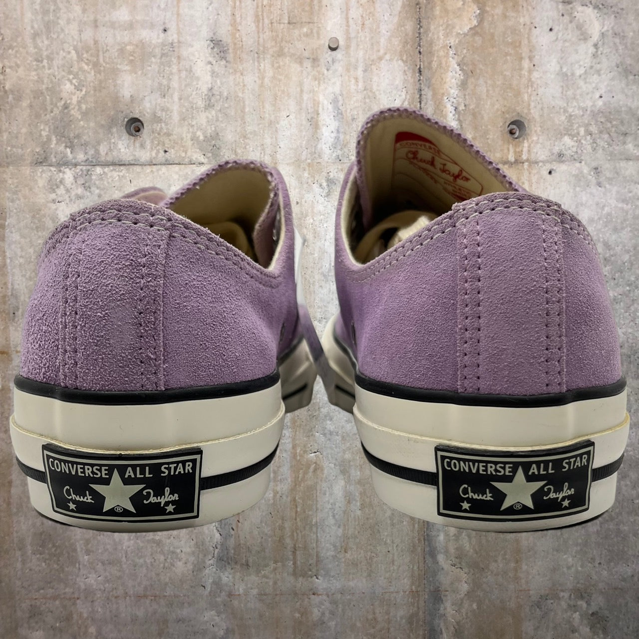 CONVERSE ADDICT(コンバース アディクト) CHUCK TAYLOR SUEDE OX/チャックテーラー/ローカットスウェードスニーカー 1CL691 28cm パープル
