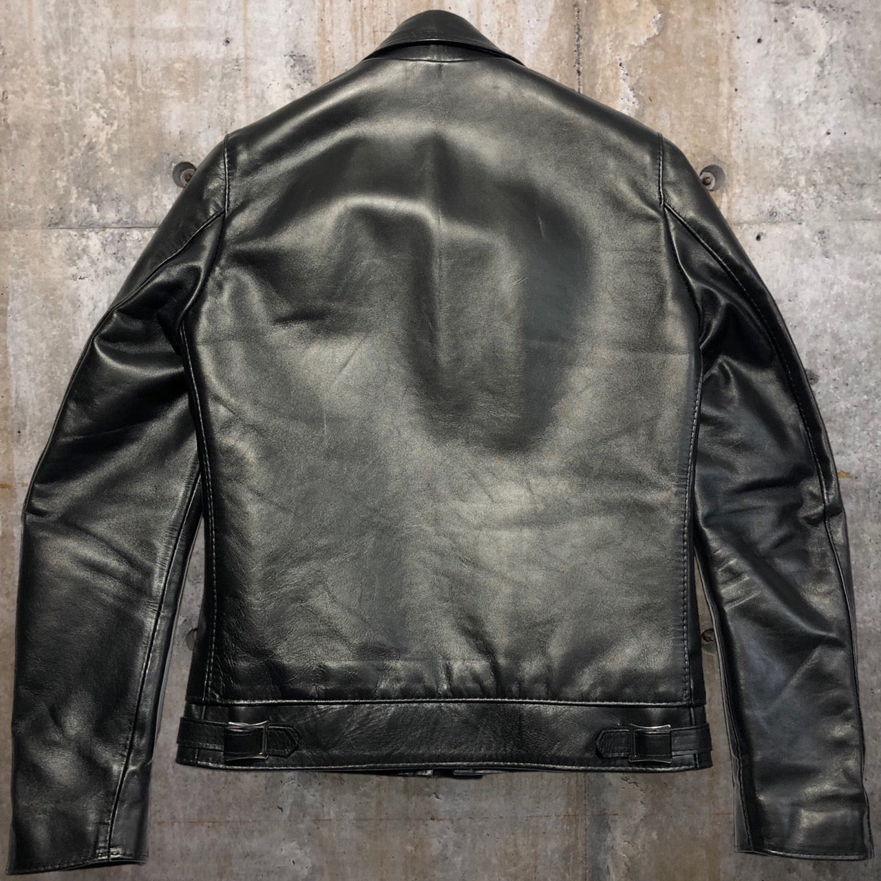 LEWIS Leathers(ルイスレザー) DOMINATOR TIGHT FIT ドミネーター ライトフィット レザージャケット ライダースジャケット IT51 34(Sサイズ程度) ブラック