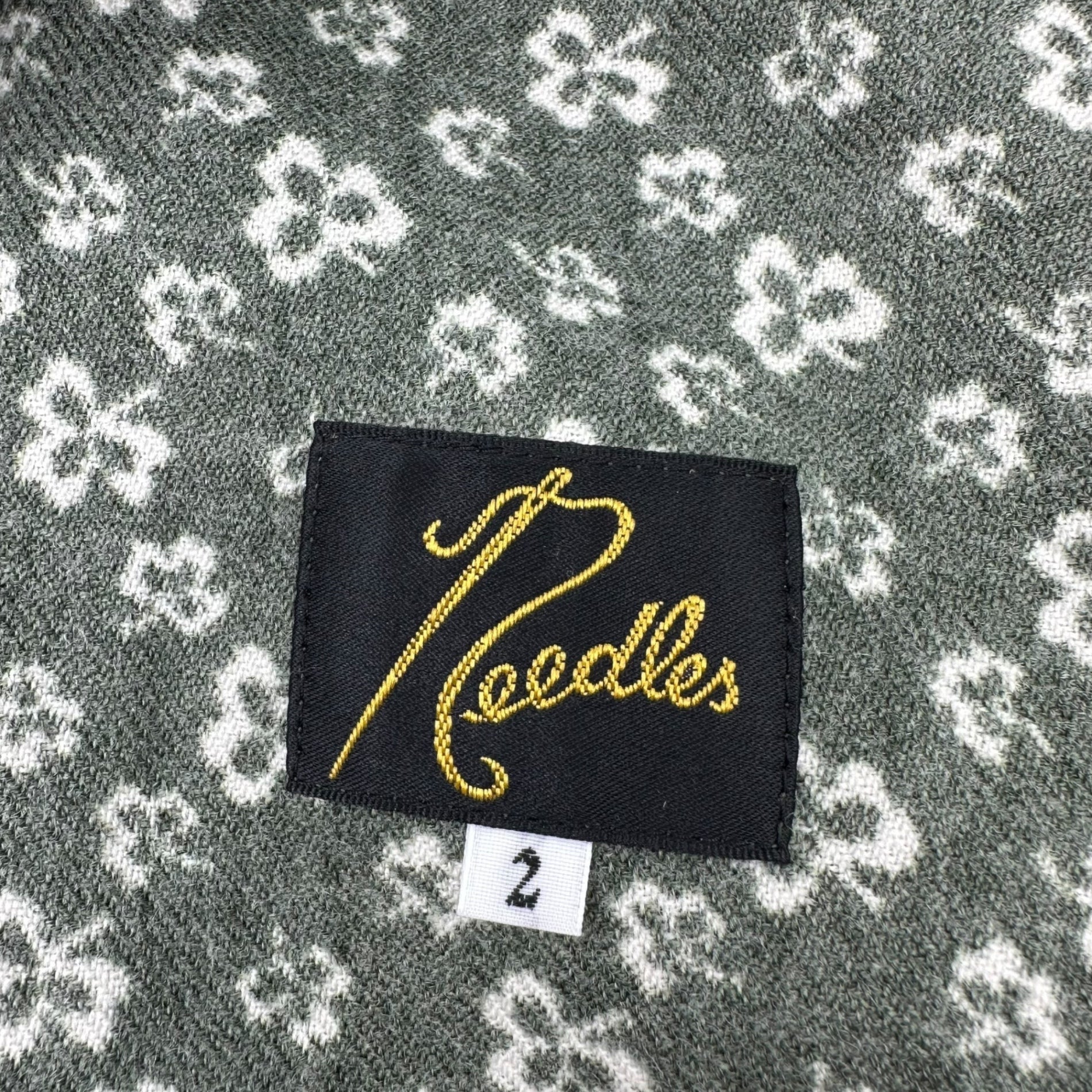 NEEDLES(ニードルズ) Clover Print Wool Trousers クローバー プリント ウール トラウザー パンツ LQ151 2 グリーン ジョガー