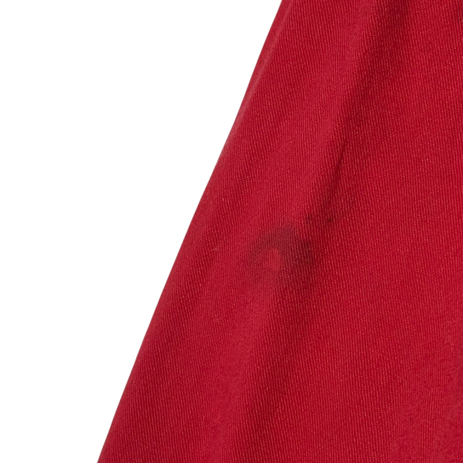 POLO RALPH LAUREN(ポロラルフローレン) 80's USA-Made Chest Print Oxford Shirt 80年代 胸 プリント オックスフォード シャツ XL レッド