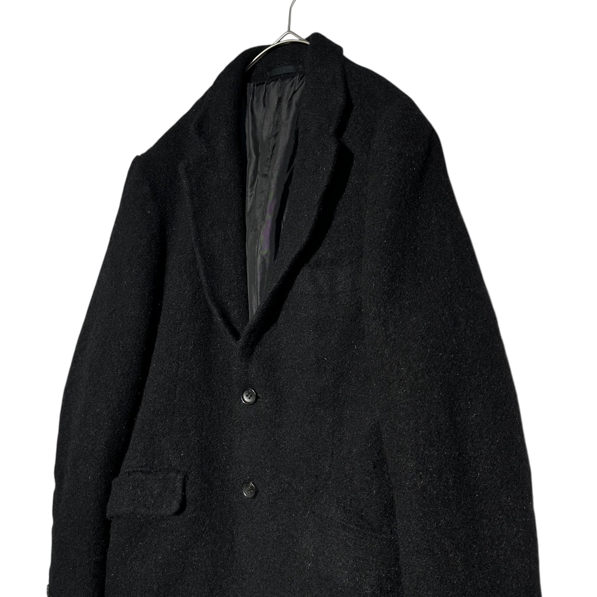 COMME des GARCONS HOMME(コムデギャルソンオム) 09AW Wool Fulled 2B Tailored Jacket ウール 縮絨 2B テーラード ジャケット HD-J037 XS ブラック AD2009