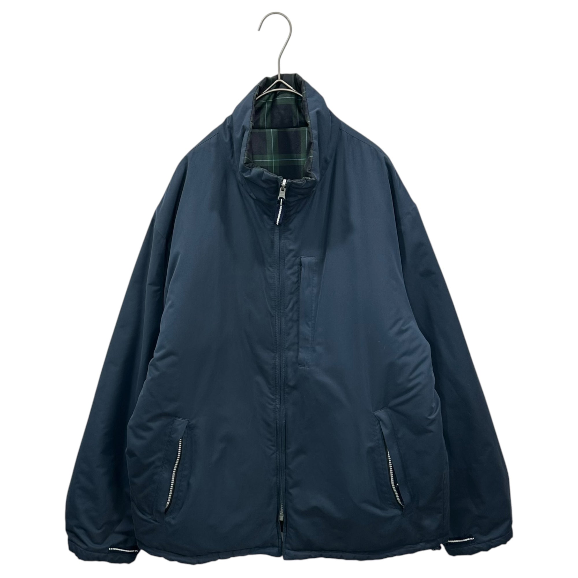 CHAPS(チャップス) Old Reversible Quilted Jacket オールド リバーシブル 中綿 ジャケット L グリーン×ネイビー
