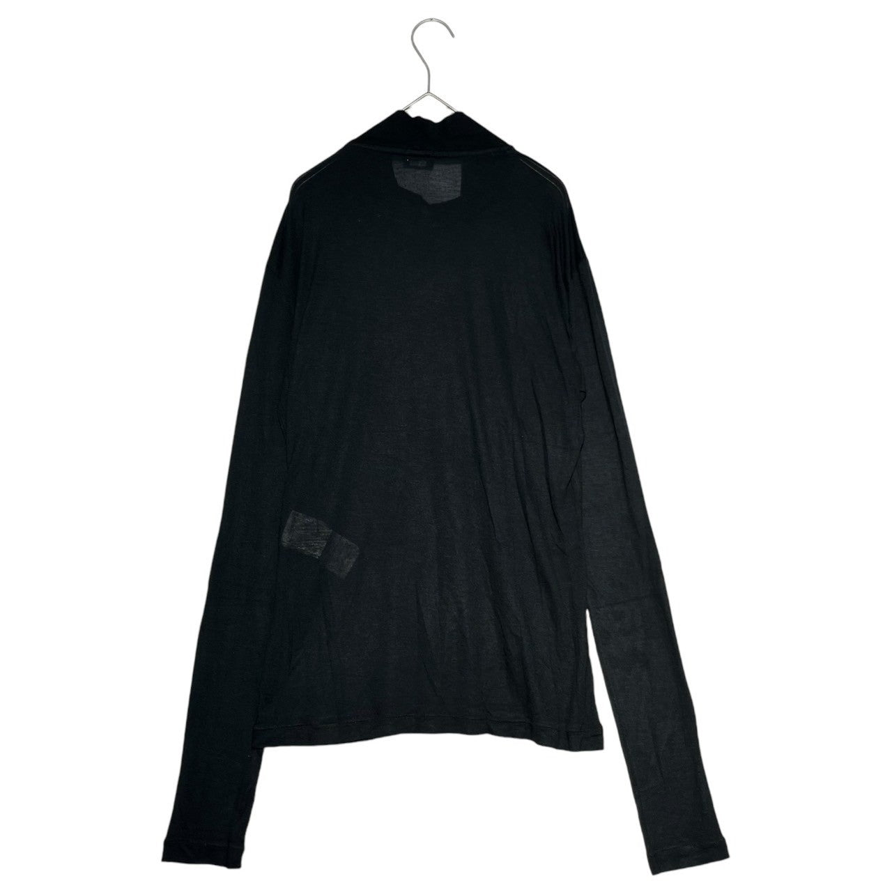 DOLCE&GABBANA(ドルチェ&ガッバーナドルガバ) 00's High neck sheer cut and sew ハイネック シアー カットソー RTO195 TY7BH M ブラック トップス インナー Y2K