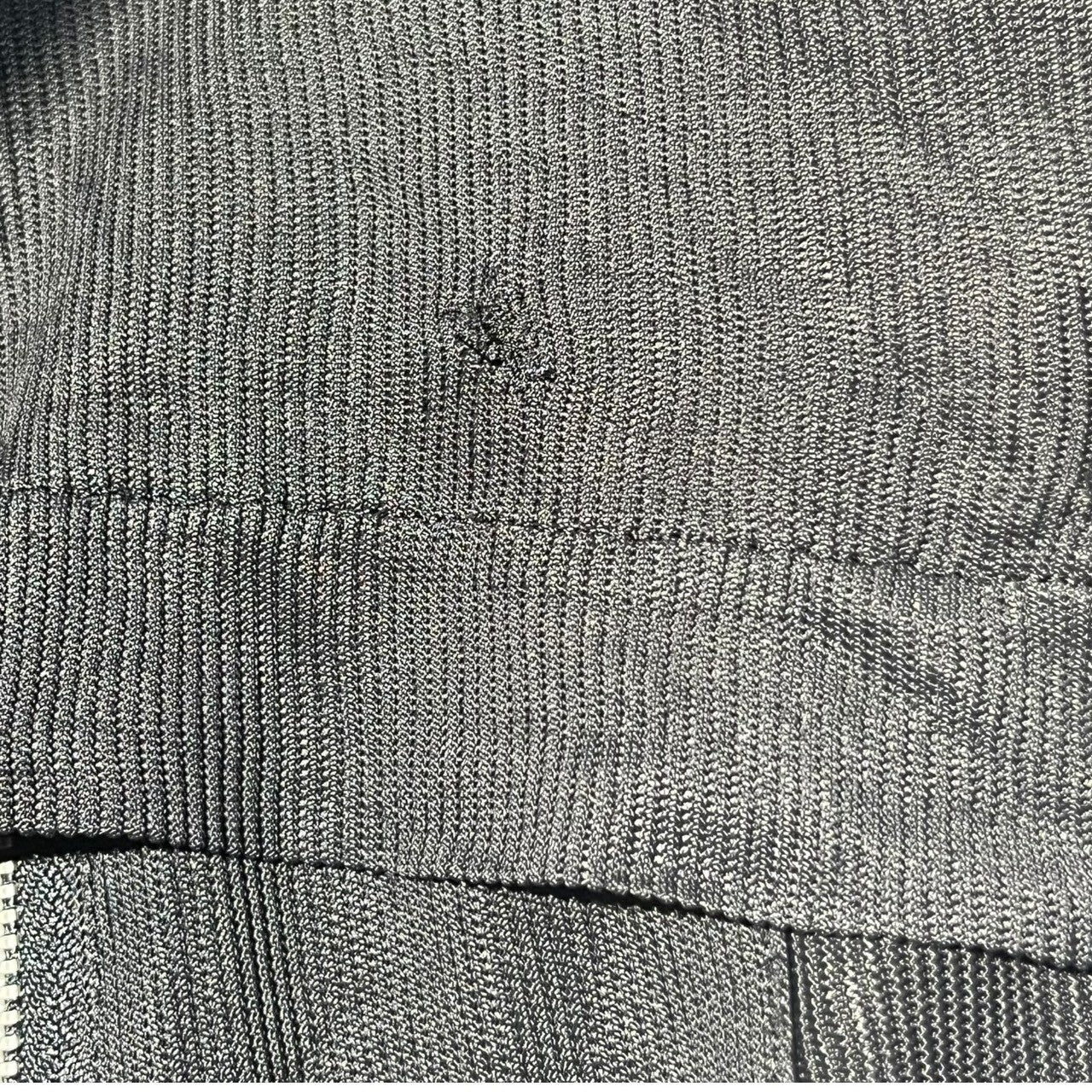 robe de chambre COMME des GARCONS(ローブドシャンブルコムデギャルソン) 80's Short zip-up Pleated processing wide blouson 80年代 短丈 ジップアップ プリーツ加工 ワイド ブルゾン 川久保玲 本人期 FREE ブラック