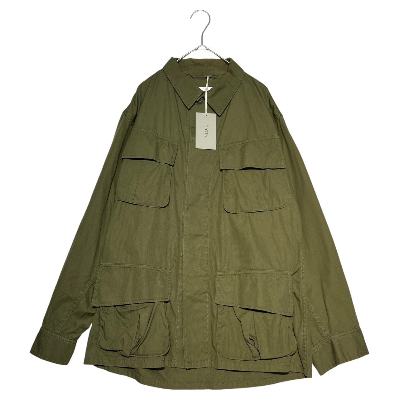 CIOTA(シオタ) Subin Weather Jungle Fatigue Jacket スビンウェザー ジャングル ファティーグ ジャケット  JKLM-116M 4 カーキ ミリタリー　M65