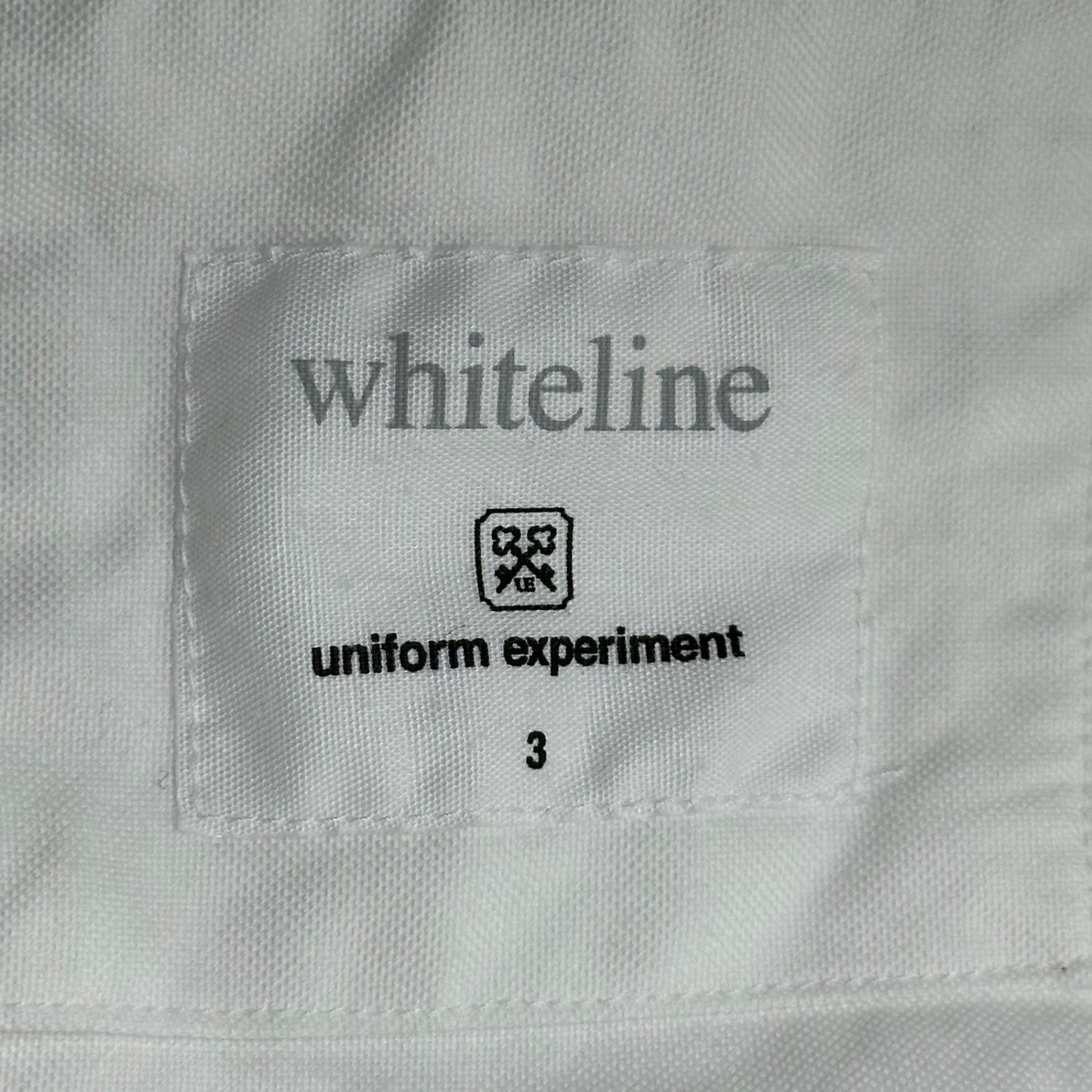 uniform experiment(ユニフォームエクスペリメント) Aloha Button Down Shirt アロハ 切替 ボタンダウン 長袖 シャツ UE-170011 3 ホワイト