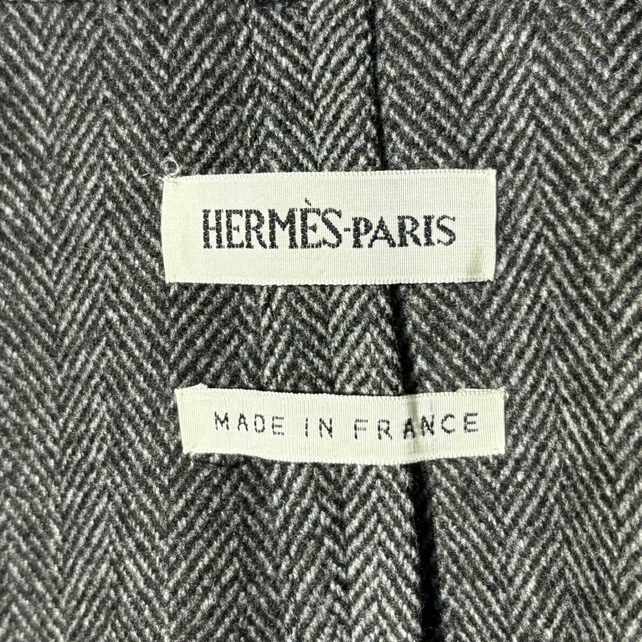 HERMES(エルメス) BY MARGIELA tweed stole jacket マルジェラ期 ツイード ストール ジャケット 36(M程度) ブラウン テーラード ノーカラー ジャケット アーカイブ