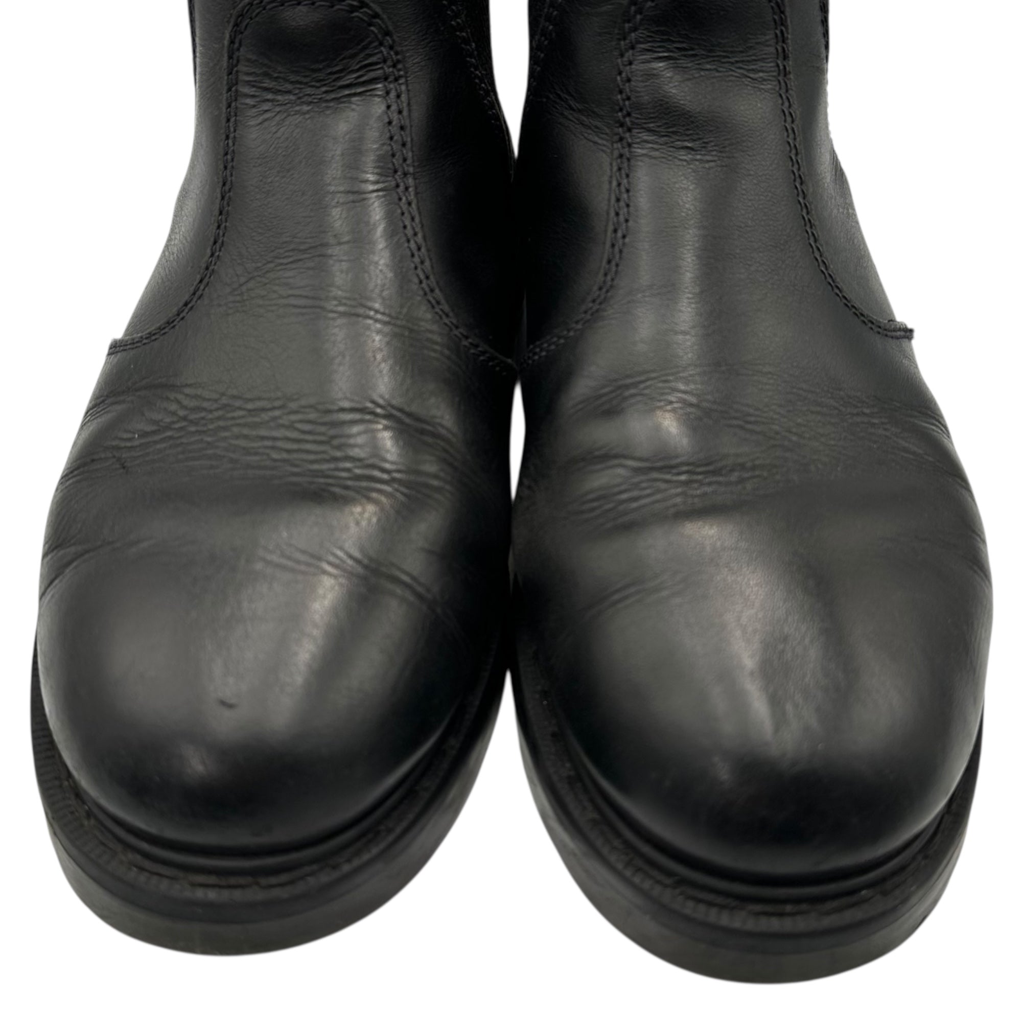 SOLOVAIR × MHL(ソロヴェアー × エムエイチエル マーガレットハウエル) Side-Gore Plain Toe サイドゴア プレーントゥ ブーツ 6(24~24.5cm程度) ブラック