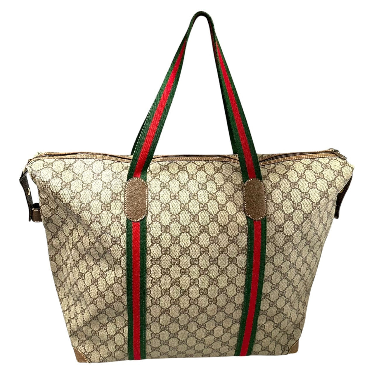 GUCCI(グッチ) GG Canvas Sherry Line Logo Tote Bag GG キャンバス シェリーライン ロゴ トート バッグ 012 39 6211 9411 ベージュ