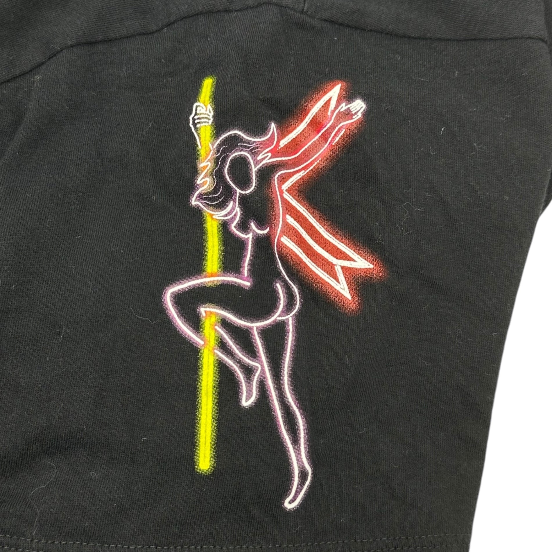 GUCCI(グッチ) ”ELTON JOHN” Destruction Graphic Print T-Shirt ダメージ加工 グラフィック プリント Tシャツ S ブラック