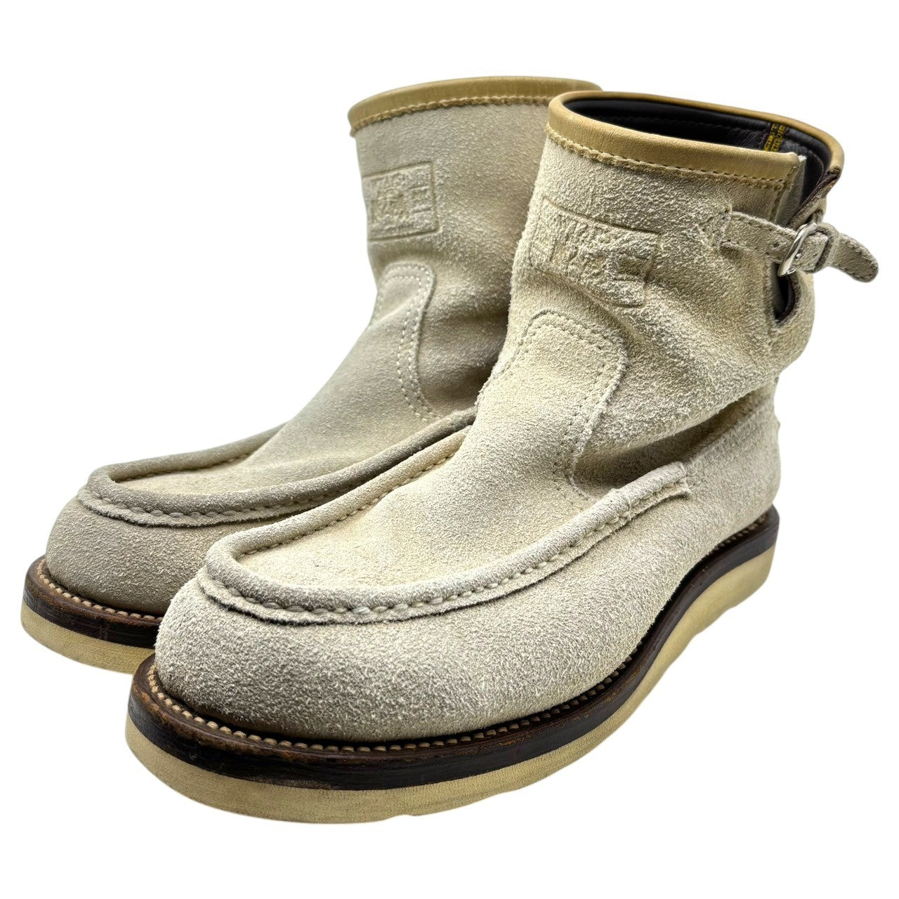 WTAPS(ダブルタップス) suede moccasin boots スウェード モカシン ブーツ 27cm アイボリー