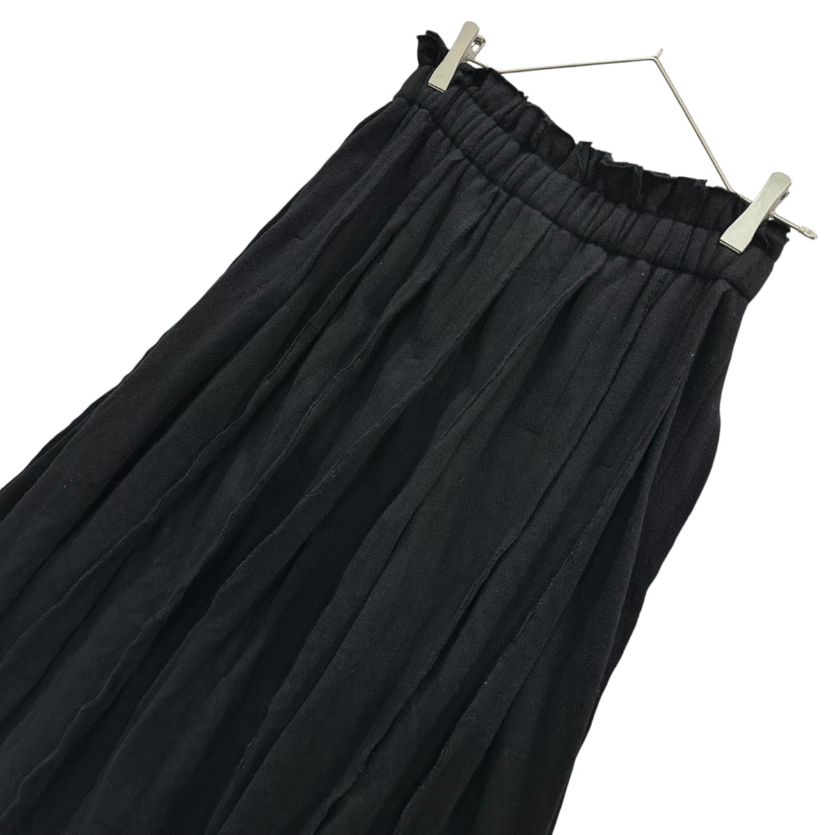 COMME des GARCONS(コムデギャルソン) 2002AW Angora-Blend Wool Pleated Skirt アンゴラ混 ウール プリーツ スカート GG-S014 S ブラック AD2002