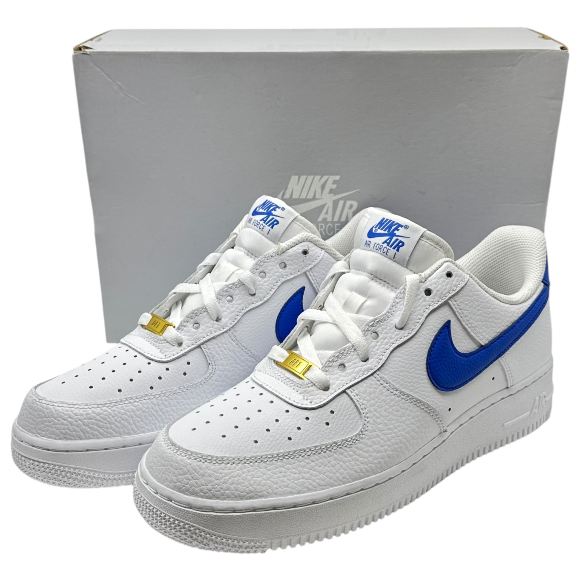 NIKE(ナイキ) Air Force 1 Low "White/Royal Blue" エアフォースワン ロー ホワイト ロイヤルブルー DM2845-100 27.5cm ホワイト 箱付属