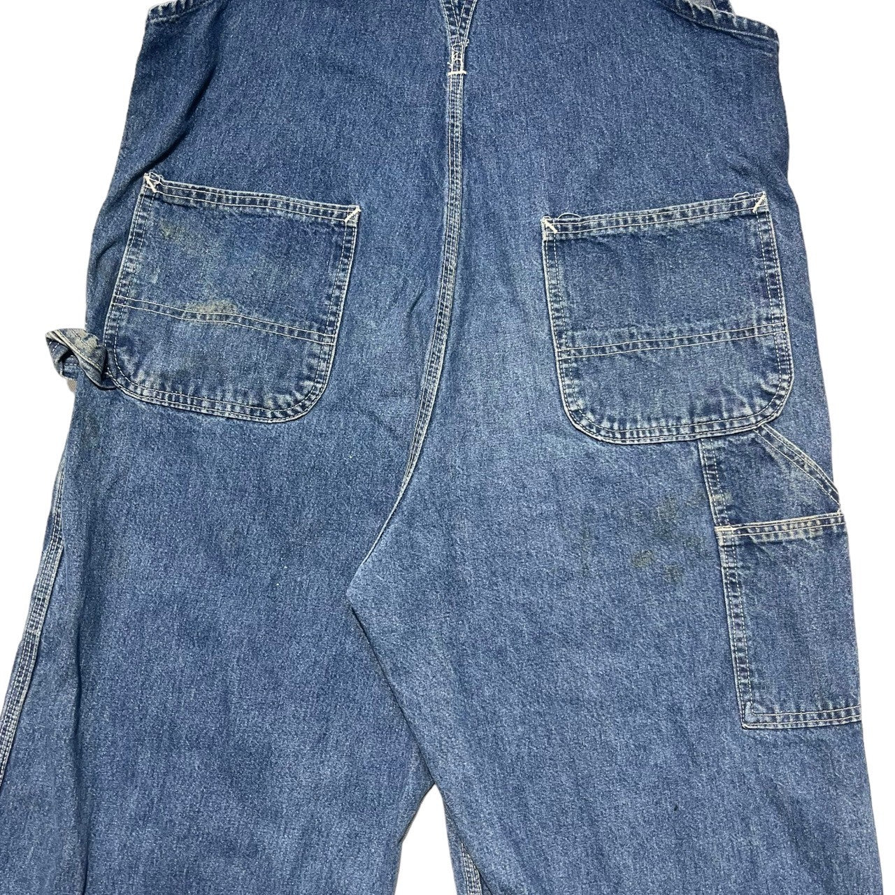 carhartt(カーハート) Denim overalls デニム オーバーオール 表記無し(XL程度) インディゴ ツナギ