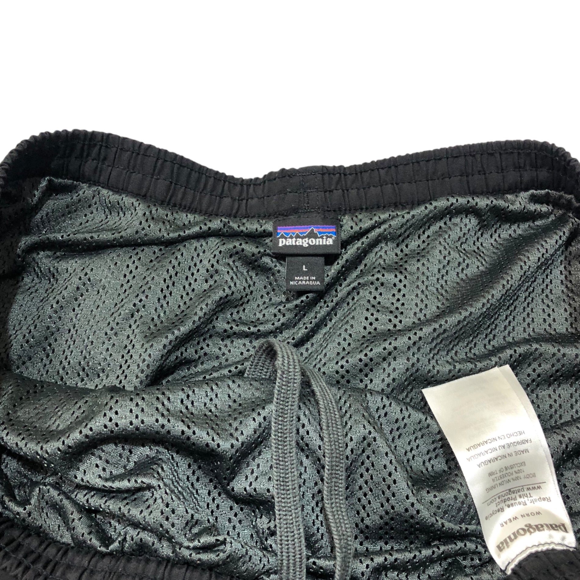 Patagonia(パタゴニア) Baggies shorts バギーズショーツ ハーフパンツ 57021FA18 L ブラック